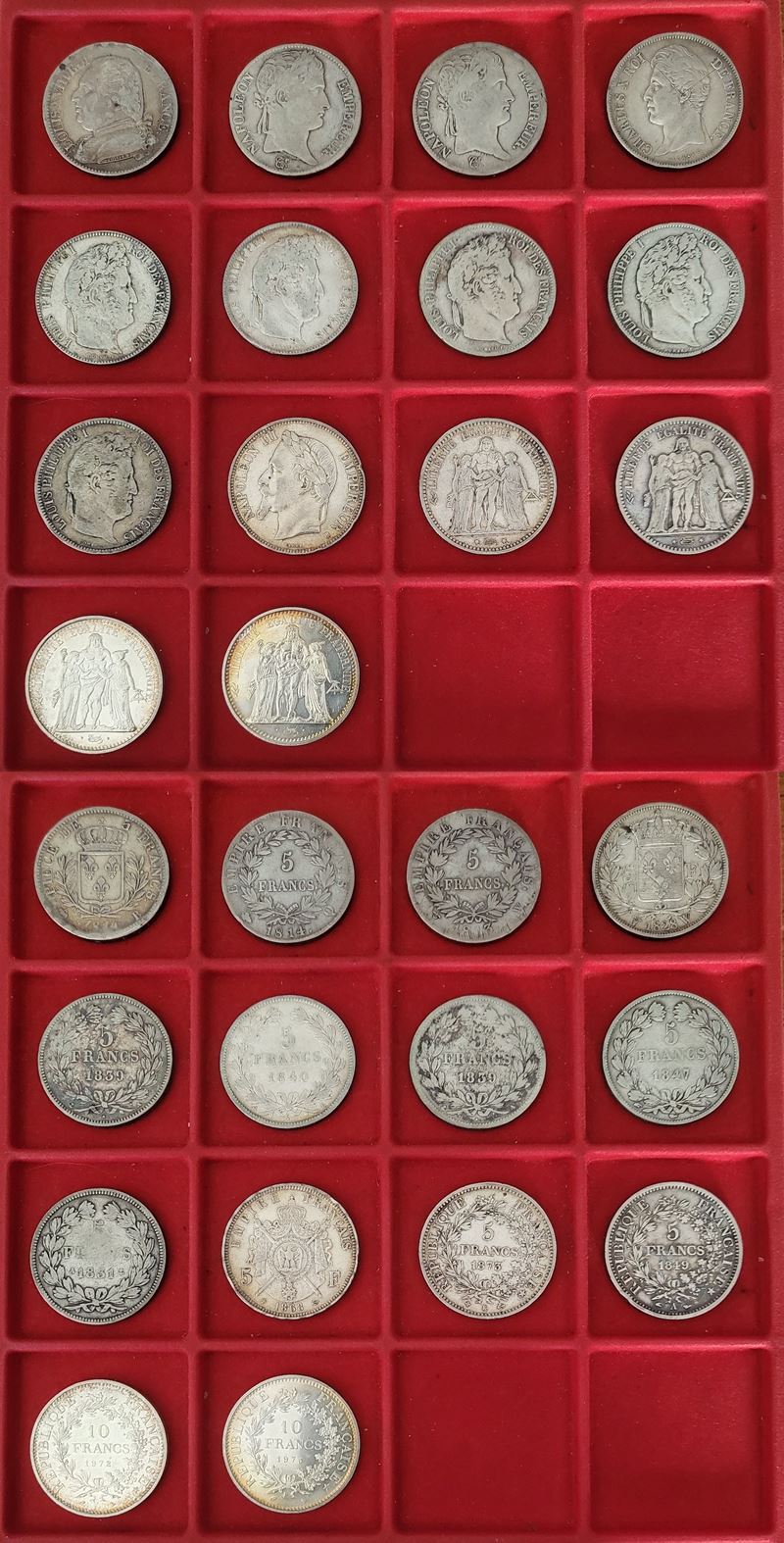 FRANCIA. Lotto di quattordici monete.  - Auction Light Numismatics - Cambi Casa d'Aste