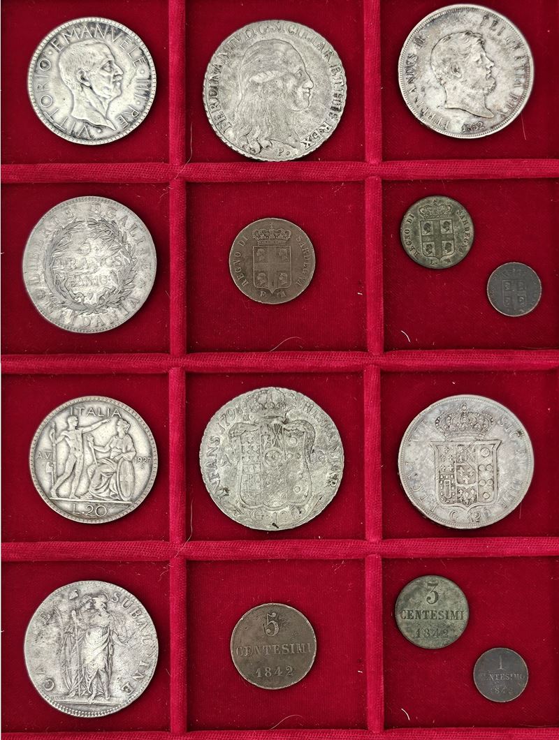 ZECCHE ITALIANE. Lotto di sette monete.  - Auction Light Numismatics - Cambi Casa d'Aste