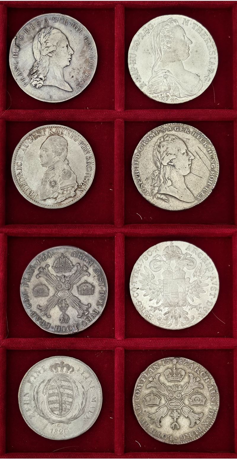 EUROPA. Lotto di quattro talleri in argento Austria e Germania.  - Asta Numismatica Light - Cambi Casa d'Aste