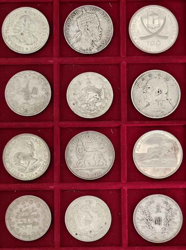 ESTERE. Lotto di sei monete.