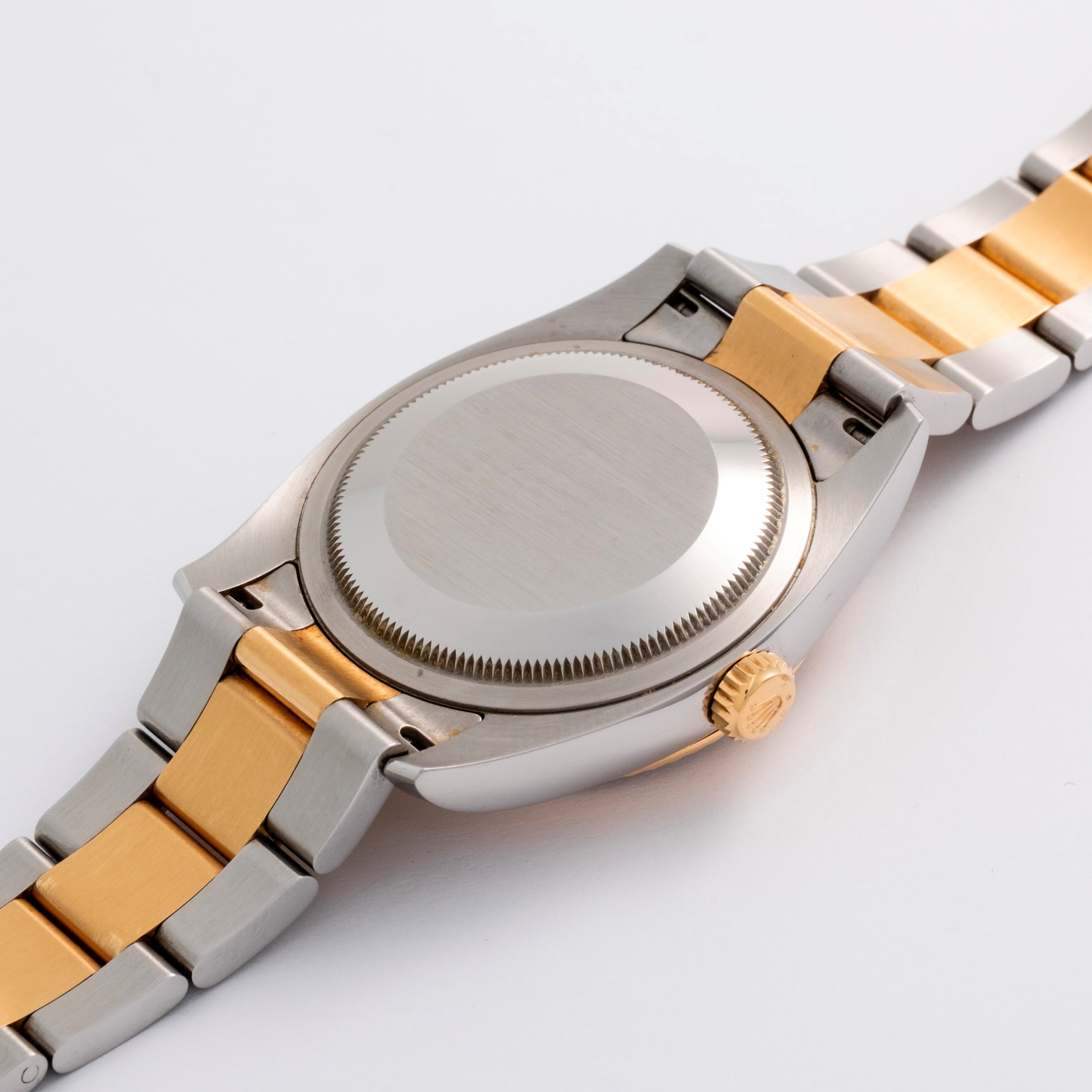 Rolex - Datejust ref. 116233 in acciaio e oro giallo, quadrante bianco, circa 2015
