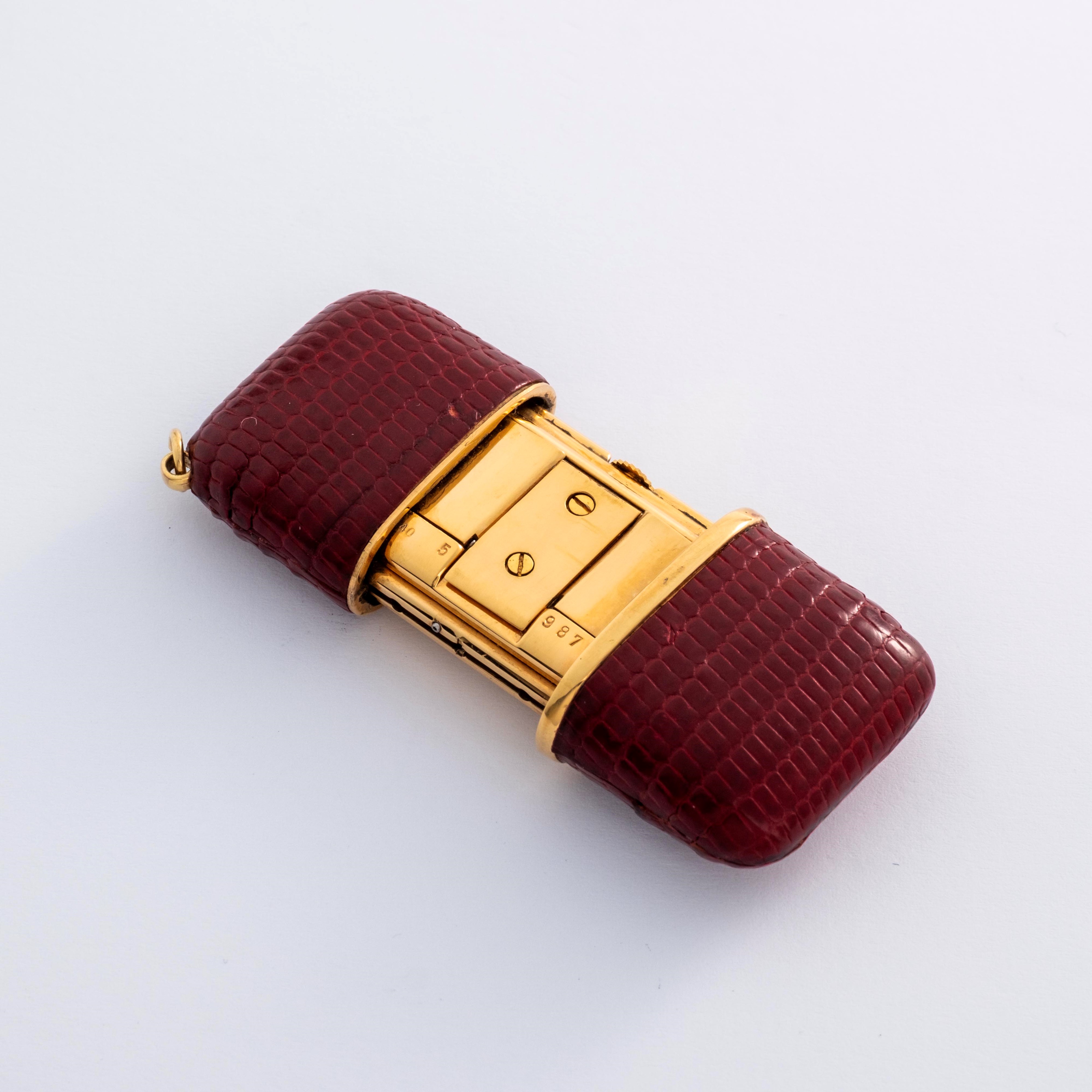 Movado - Ermeto Ref. 213-8 in oro giallo con quadrante argenté e datario al tre, circa 1960