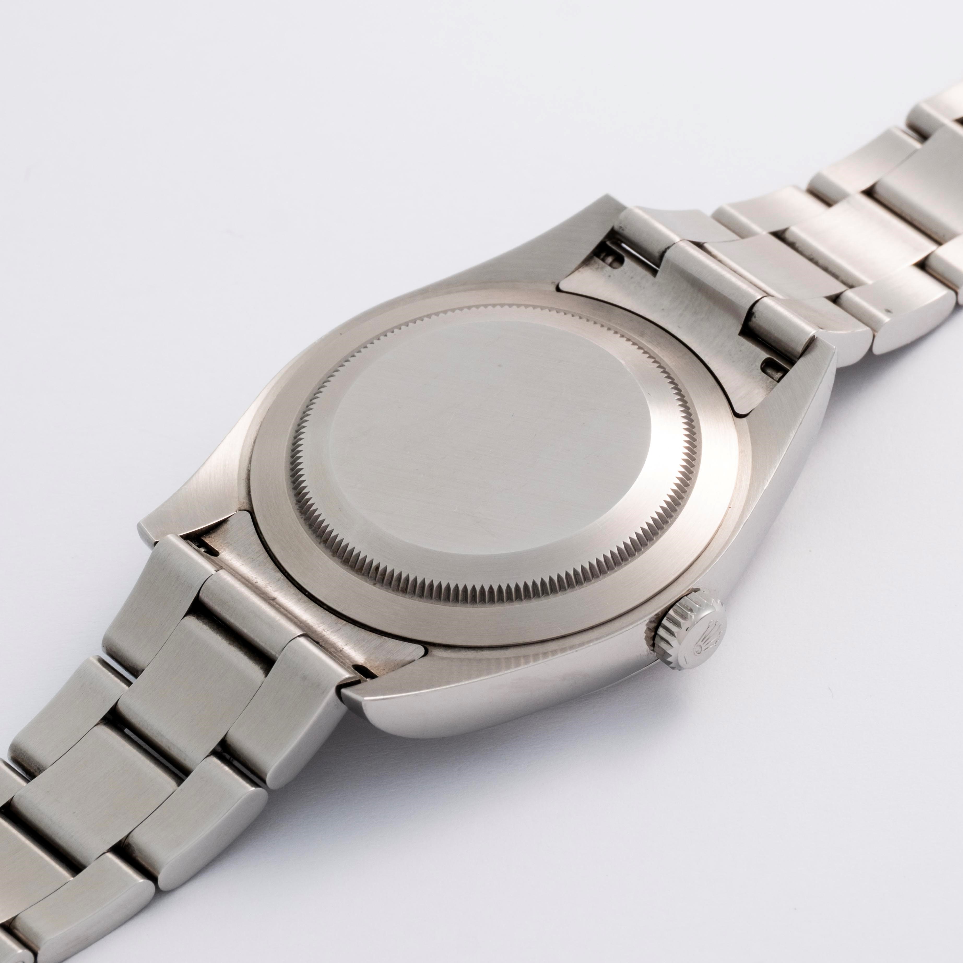 Rolex - Oyster Perpetual 114300 in acciaio, quadrante vinaccia Soleil