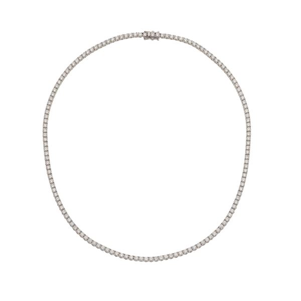 Rivière con diamanti taglio brillante per ct 11.50 circa
