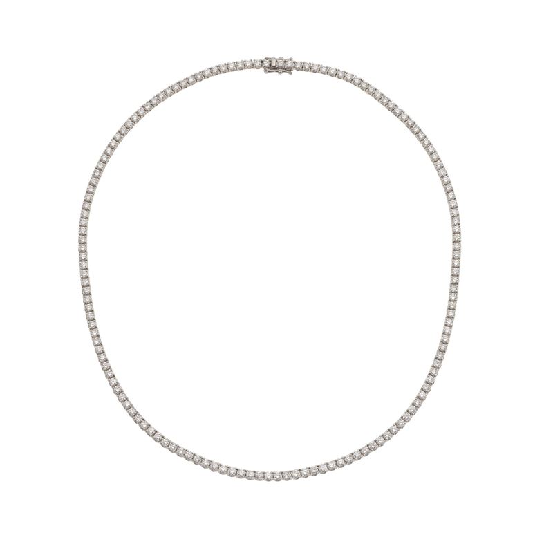 Diamond and gold necklace  - Auction Fine Jewellery - Cambi Casa d'Aste