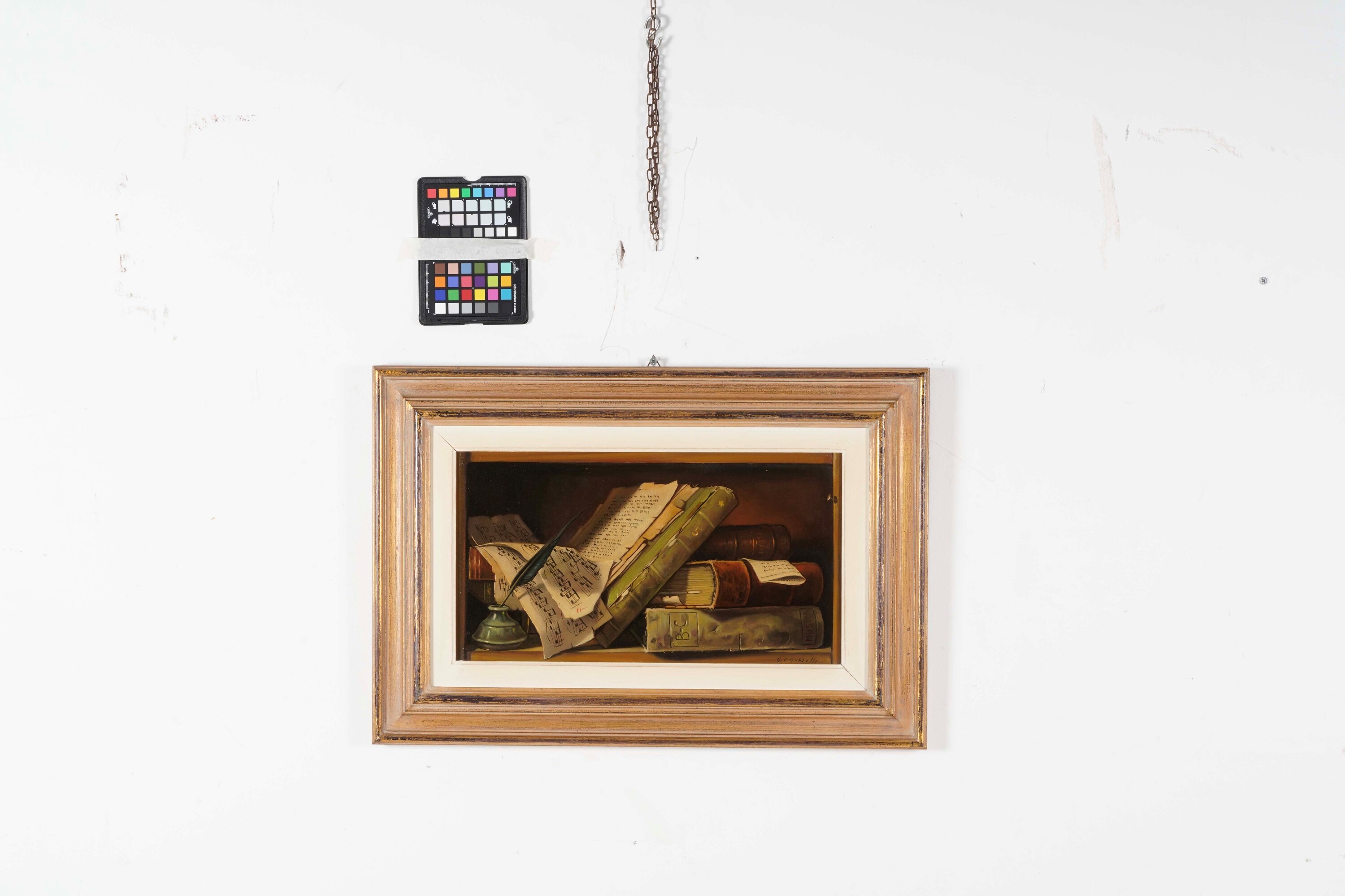 Giancarlo Garzelli - Strumenti musicali, dipinti a olio su tavola