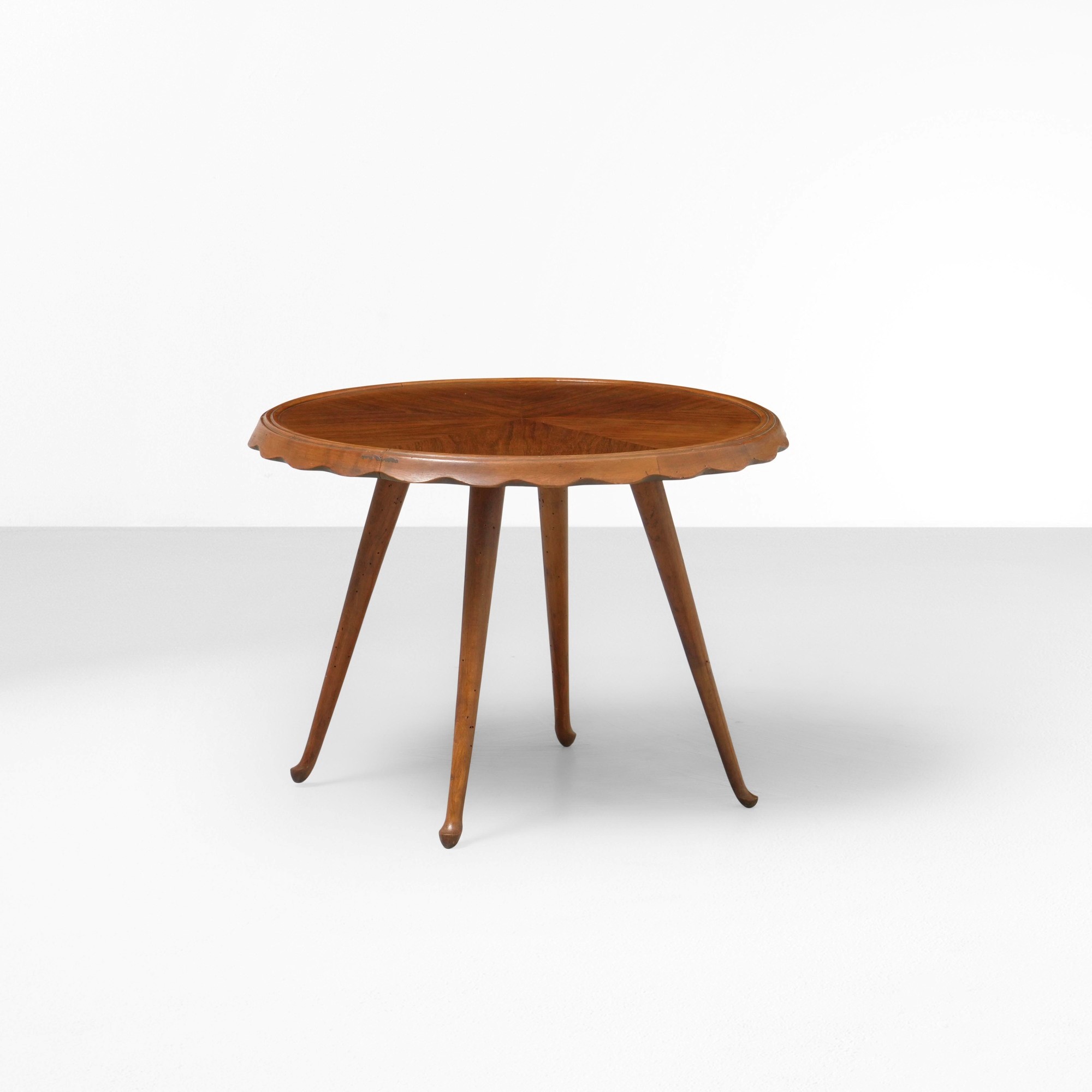 Produzione italiana circa 1950, Tavolo basso in legno