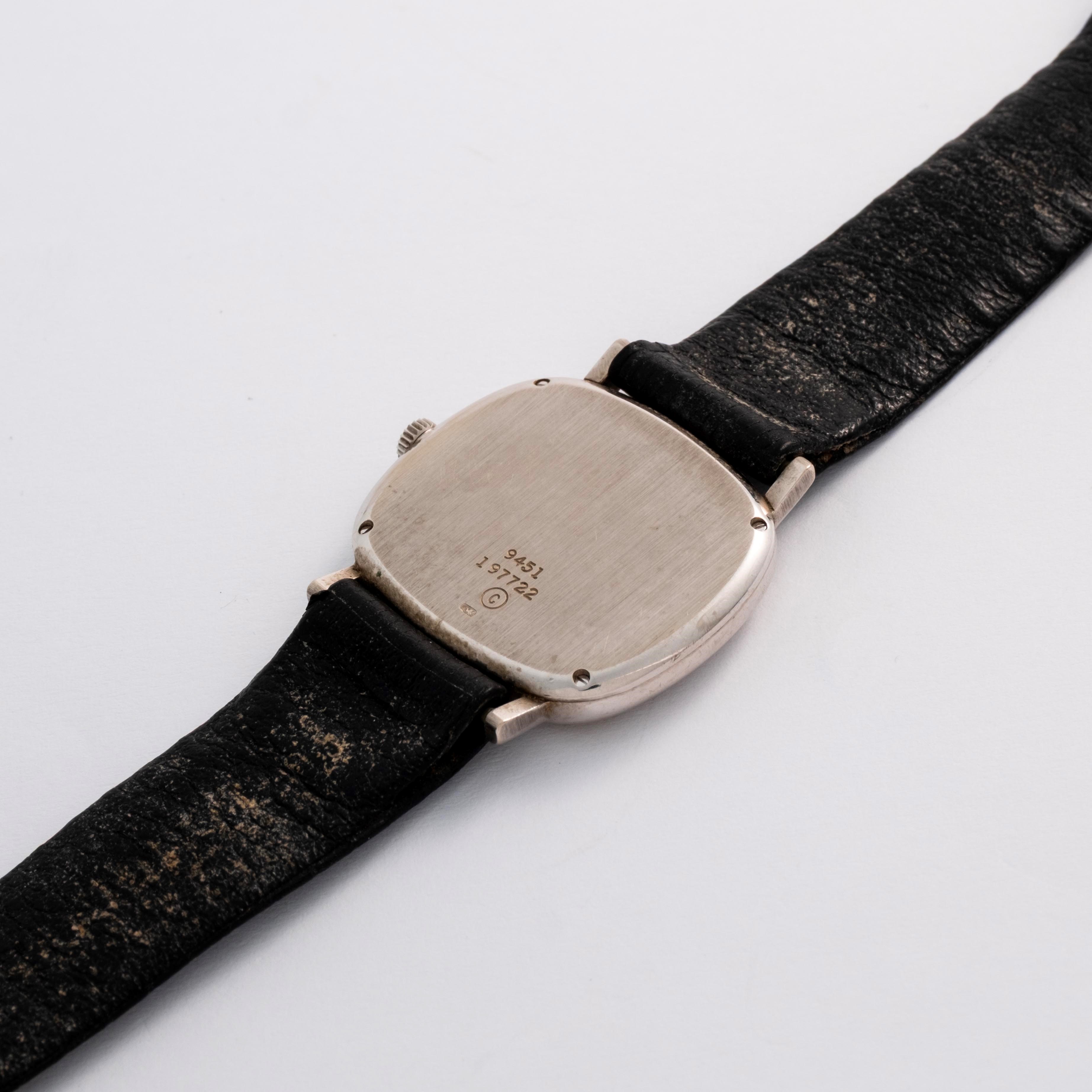 Piaget - Classique ref. 9451, orologio da polso in oro bianco 18k circa 1970