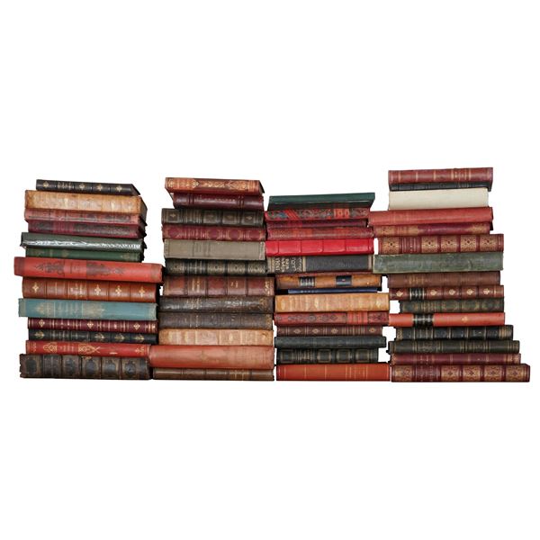 Lotto di libri sui viaggi in lingua francese, XIX-XX secolo