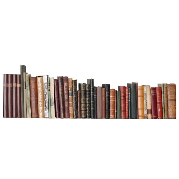 Lotto di libri in lingua francese, XIX-XX