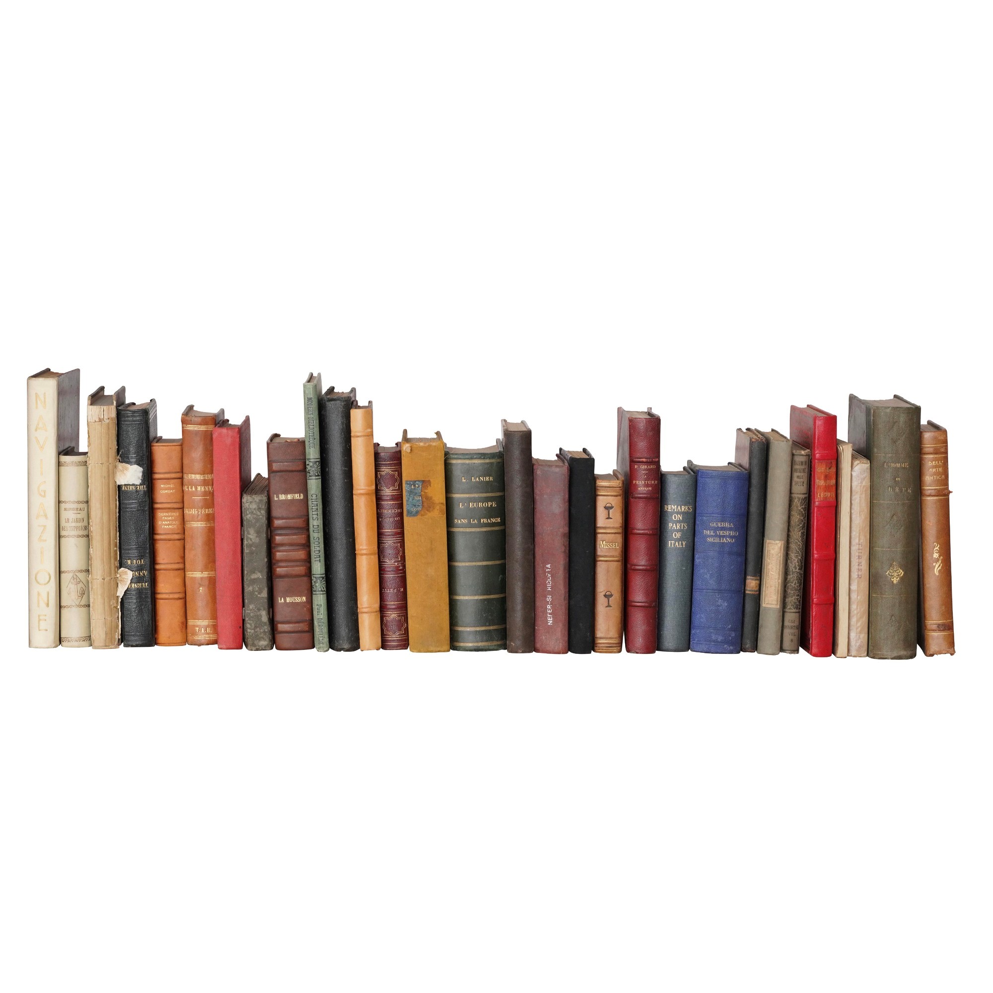 Lotto di libri in lingua francese (XIX-XX sec.)