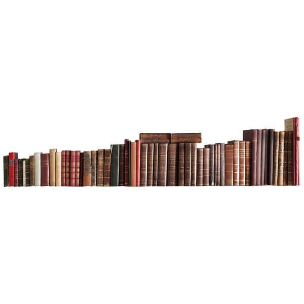 Lotto di libri in lingua italiana, XIX-XX