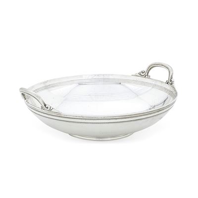 Tiffany, Centrotavola, argento 925 fuso sagomato e cesellato, USA, 1914