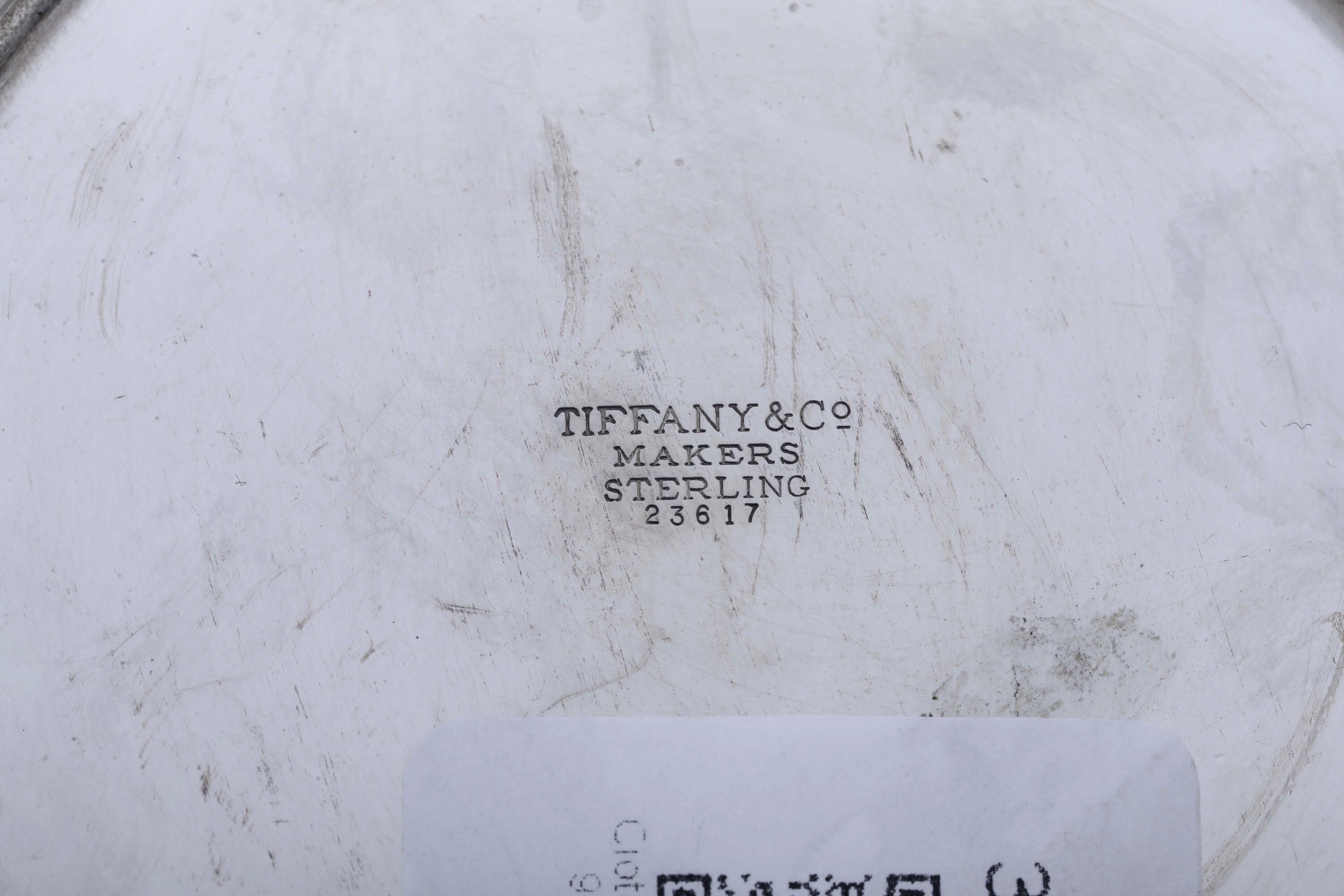 Tiffany, Ciotola in argento 925 fuso e sagomato