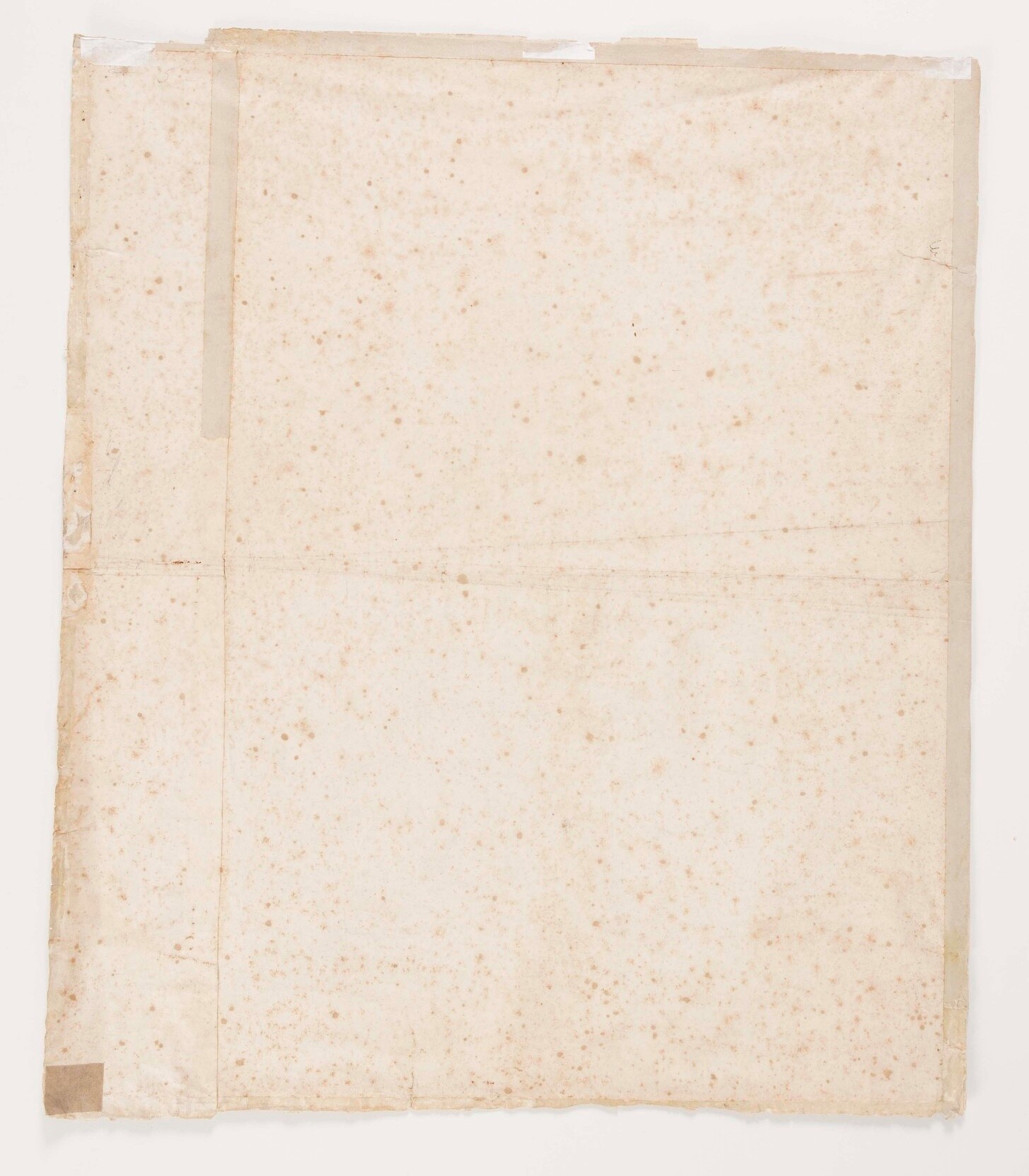 Lorenzo De Ferrari - Enea reca il ramo d’ulivo a Pallante (studio, matita nera su carta)