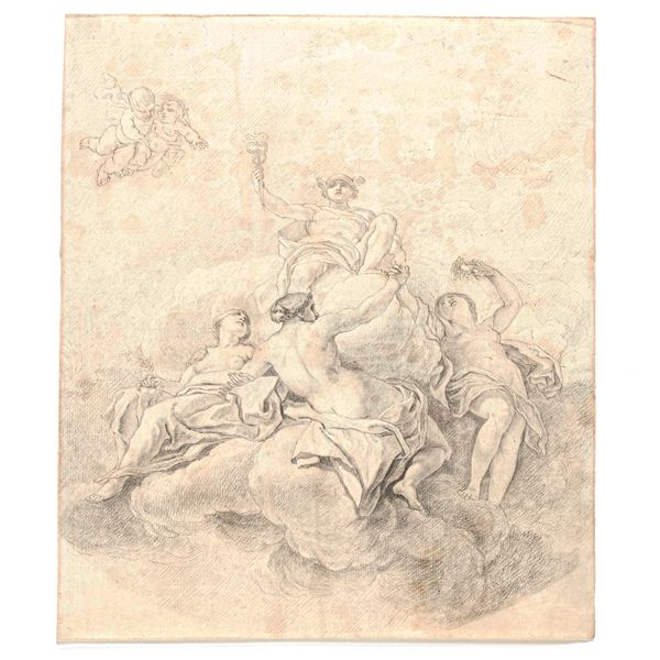 Giuliano Traballesi - Mercurio e le Grazie