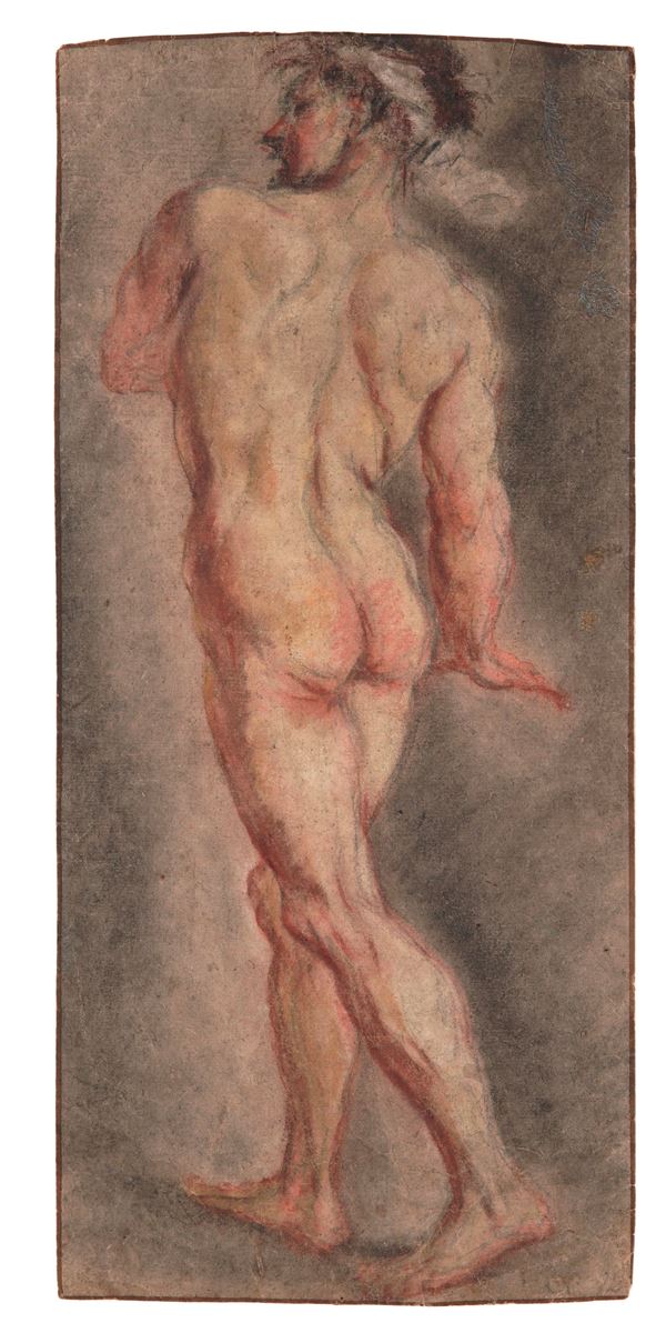 Nudo di spalle