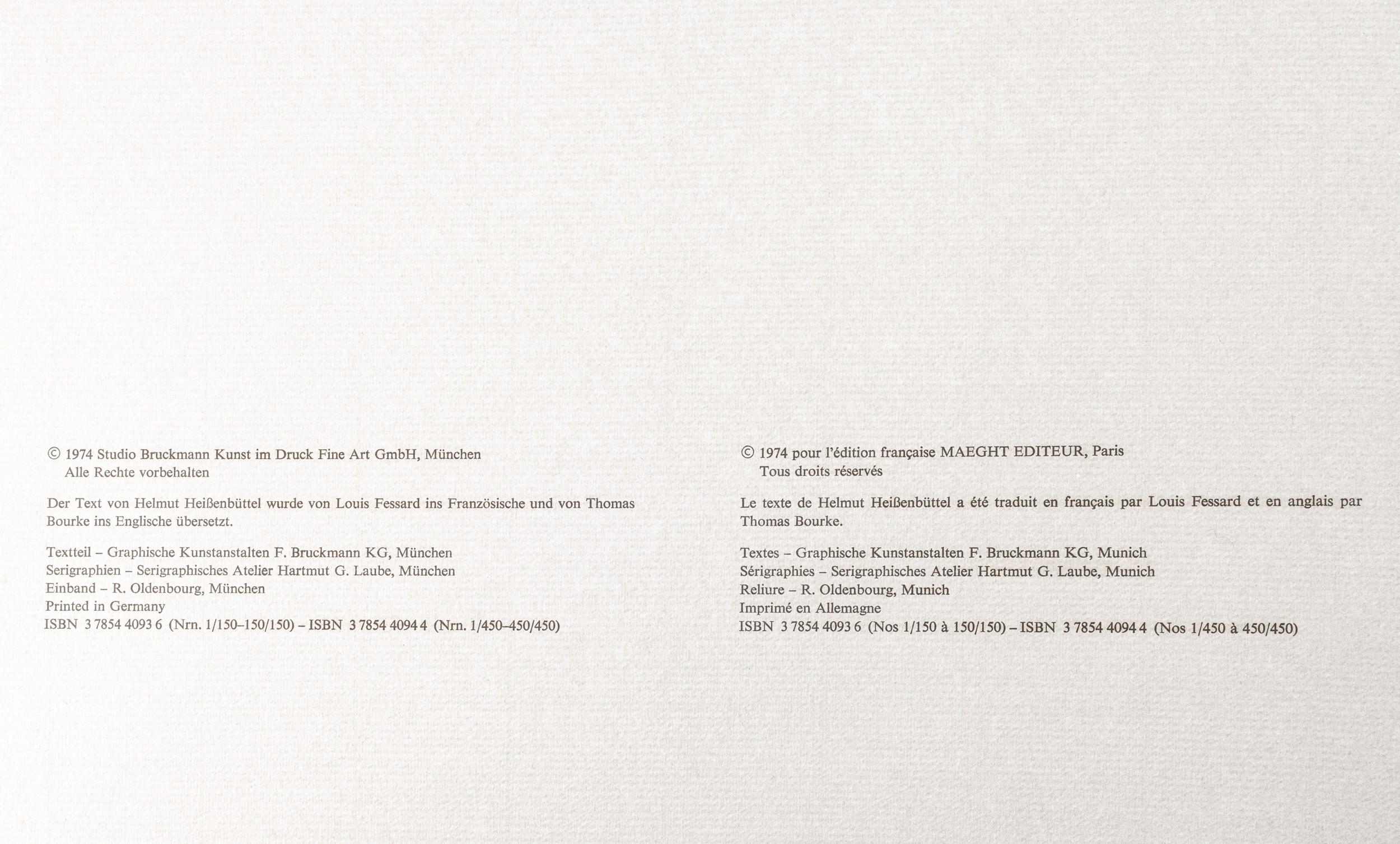 Valerio Adami - Helmut Heissenbüttel - Valerio Adami; Helmut Heissenbüttel, Das Reich