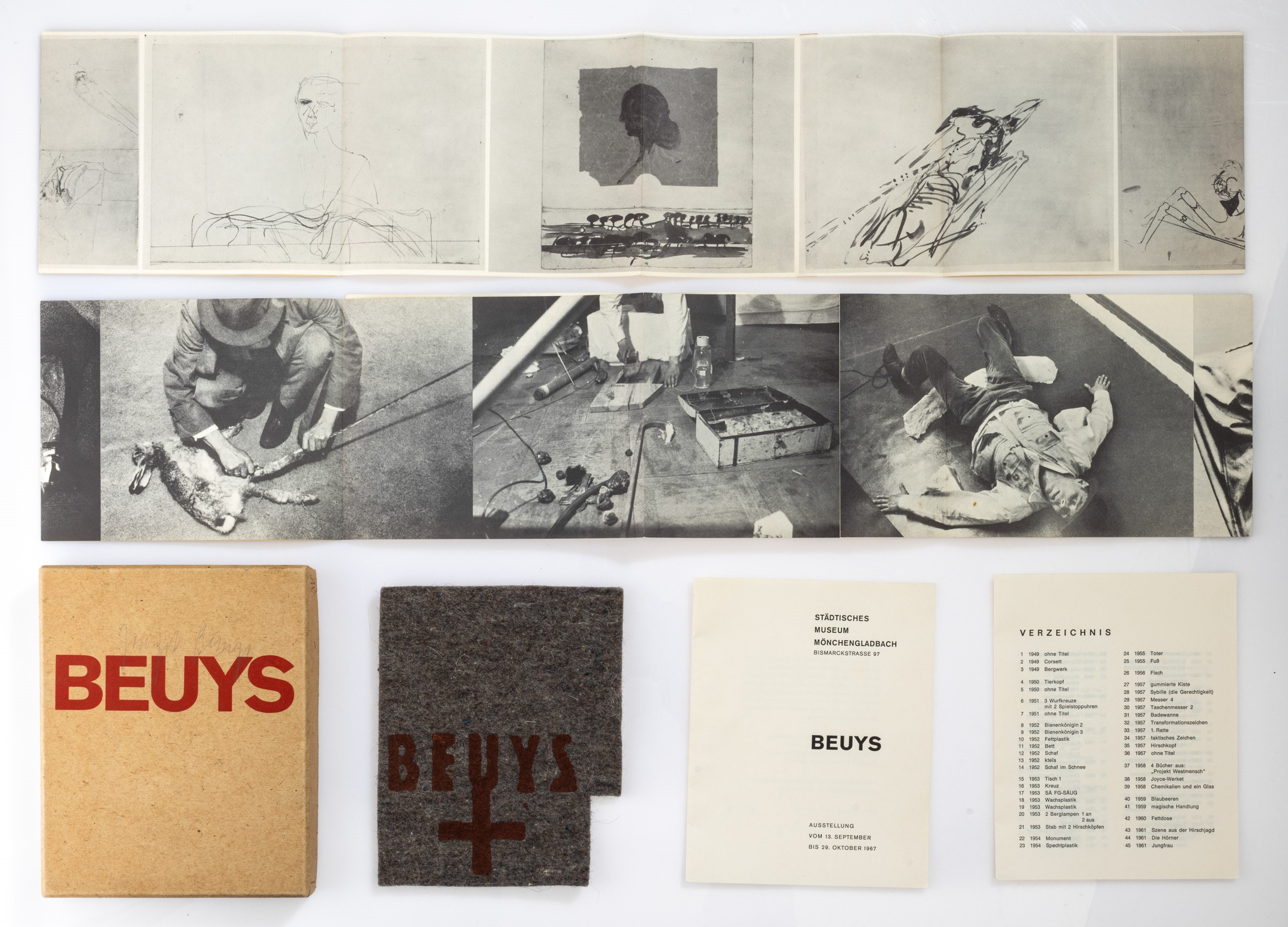 Joseph Beuys - Katalog-Kassette BEYUS