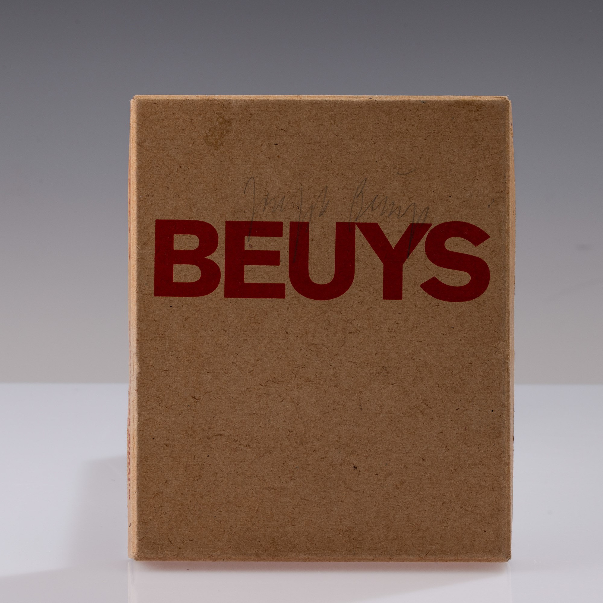Joseph Beuys - Katalog-Kassette BEYUS