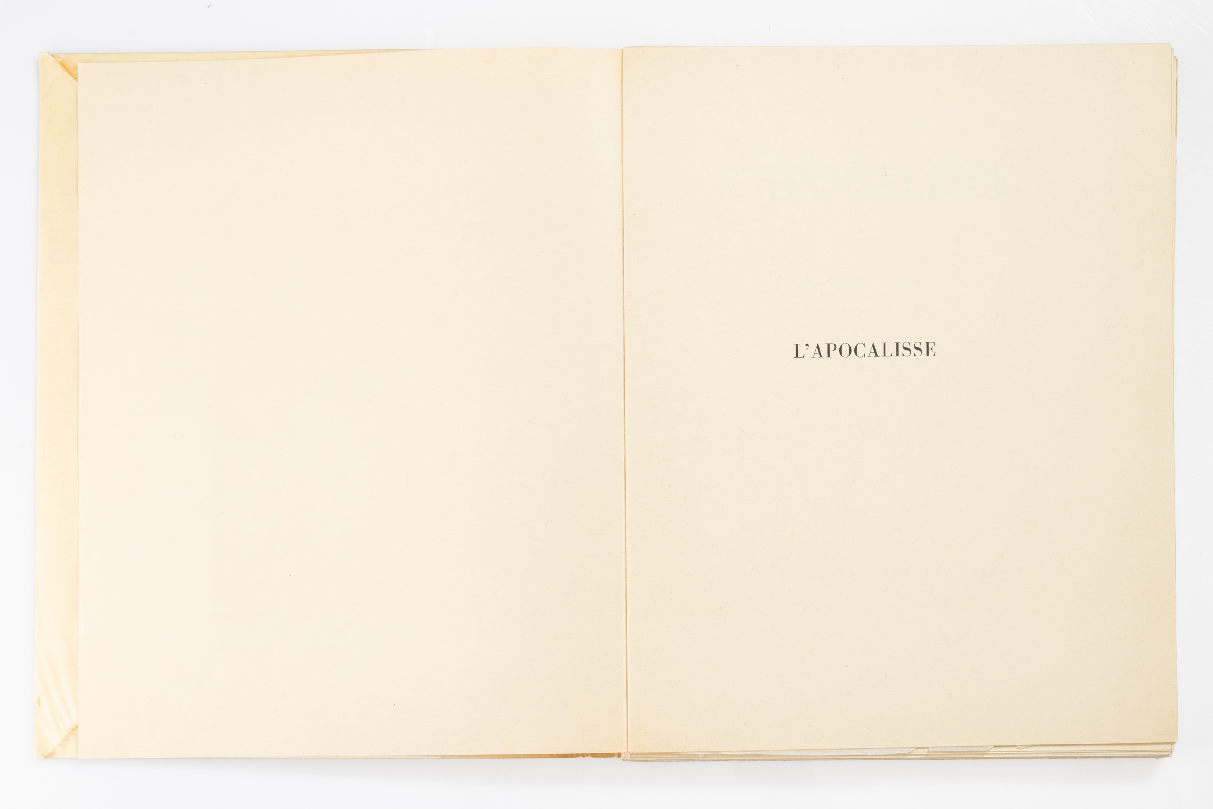 Giorgio De Chirico - L'apocalisse, litografie a mano (20 tavole) firmate