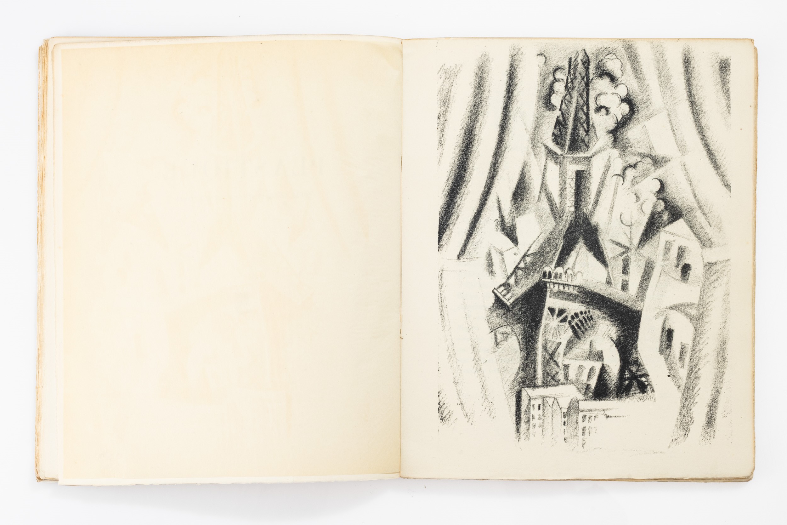 Robert Delaunay - Joseph Delteil - Robert Delaunay, Joseph Delteil, Allo! Paris! Avec Vingt Litho...