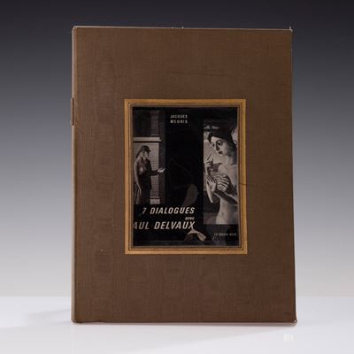 Paul Delvaux, Jacques Meuris, 7 dialogues con Paul Delvaux — volume con acqueforti e un’acquatint...