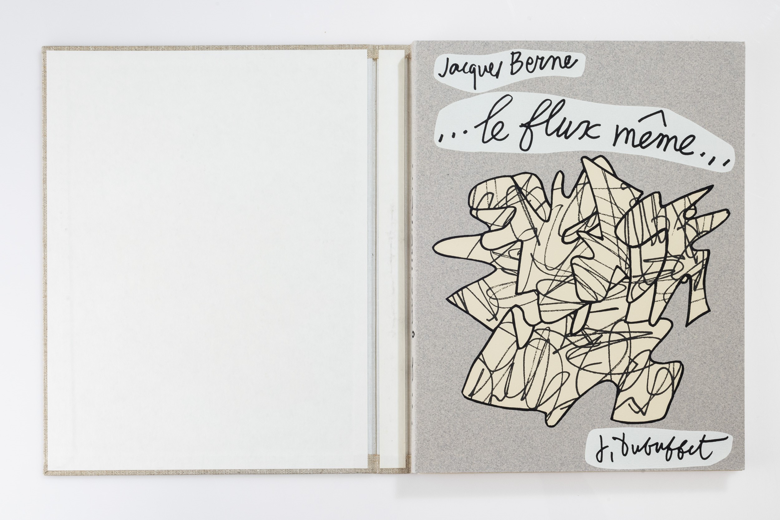 Jean Dubuffet - Jacques Berne - Jean Dubuffet; Jacques Berne, Le flux même (XII/XX) — edizione de...