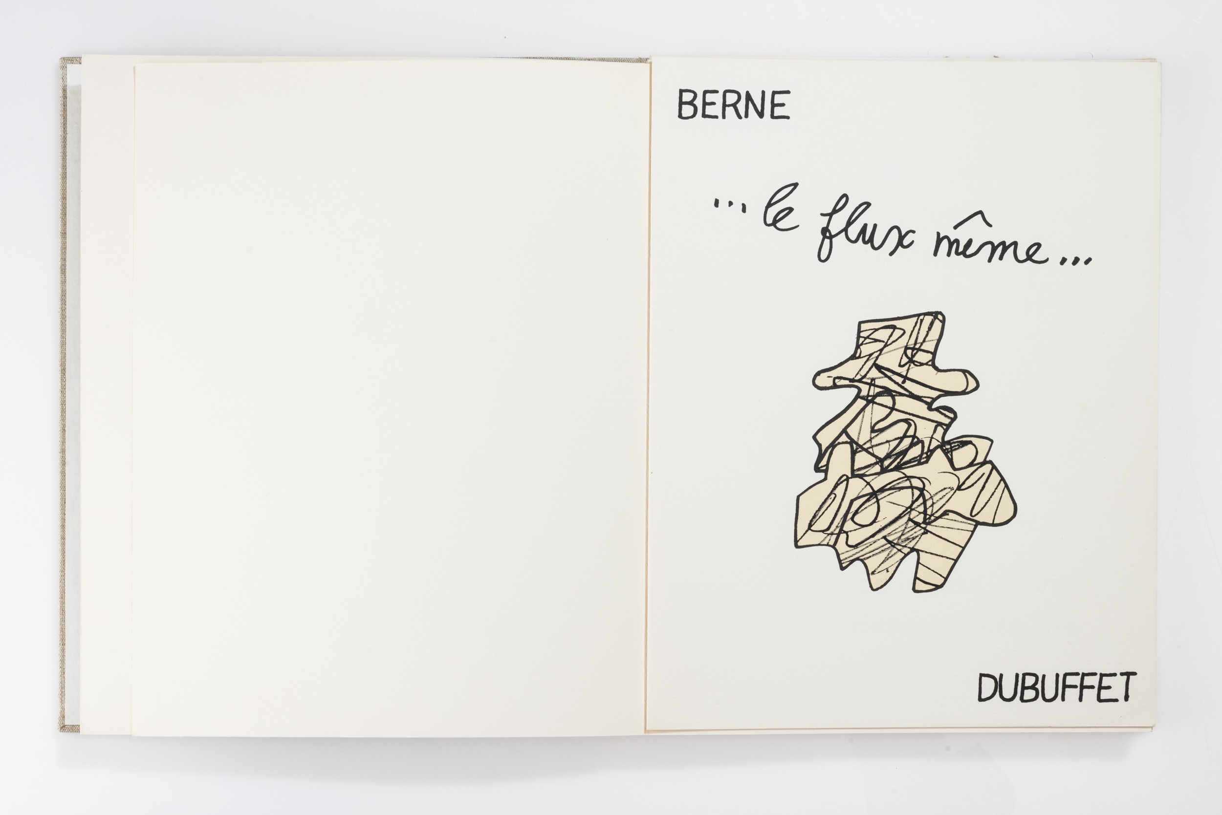 Jean Dubuffet - Jacques Berne - Jean Dubuffet; Jacques Berne, Le flux même (XII/XX) — edizione de...