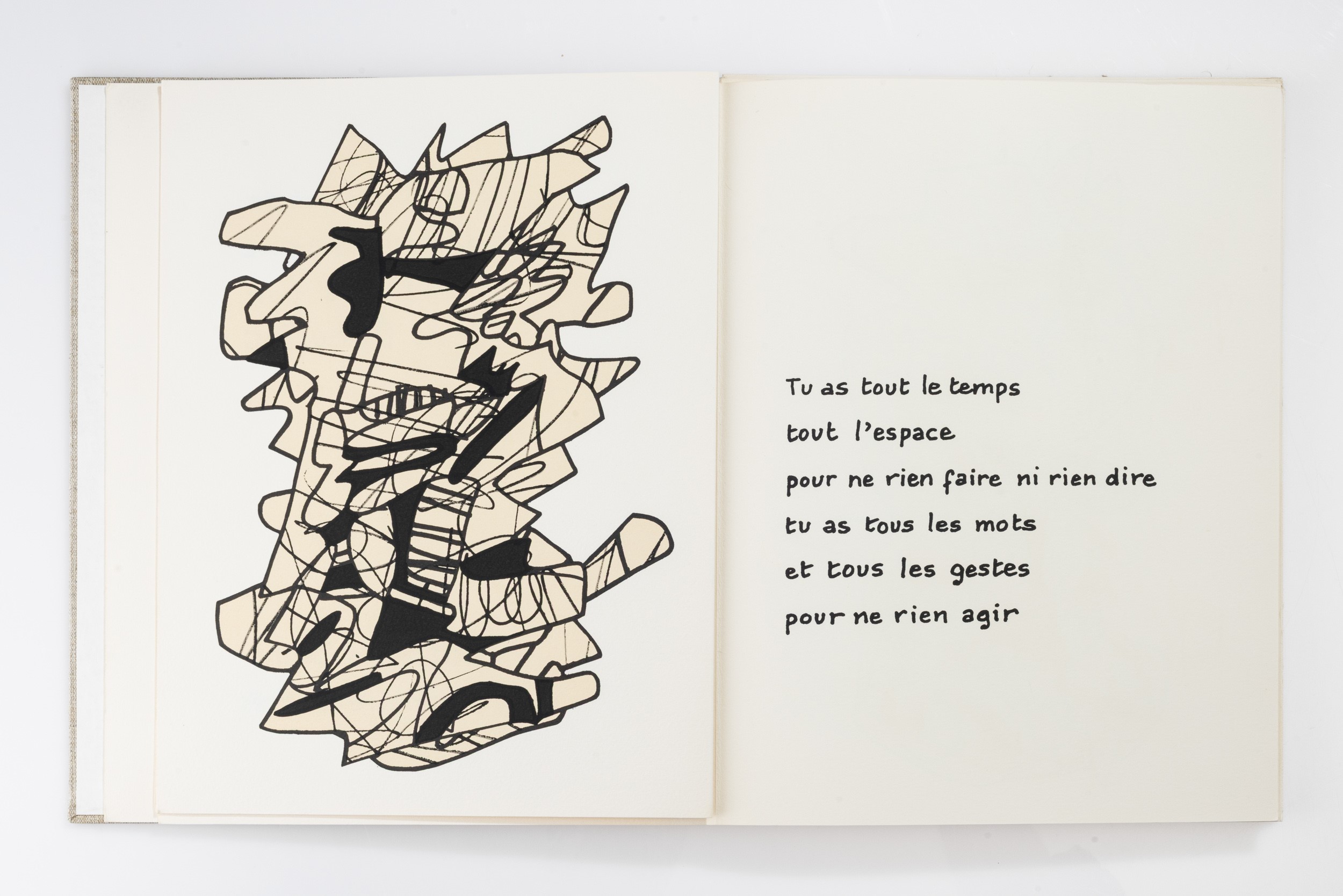 Jean Dubuffet - Jacques Berne - Jean Dubuffet; Jacques Berne, Le flux même (XII/XX) — edizione de...