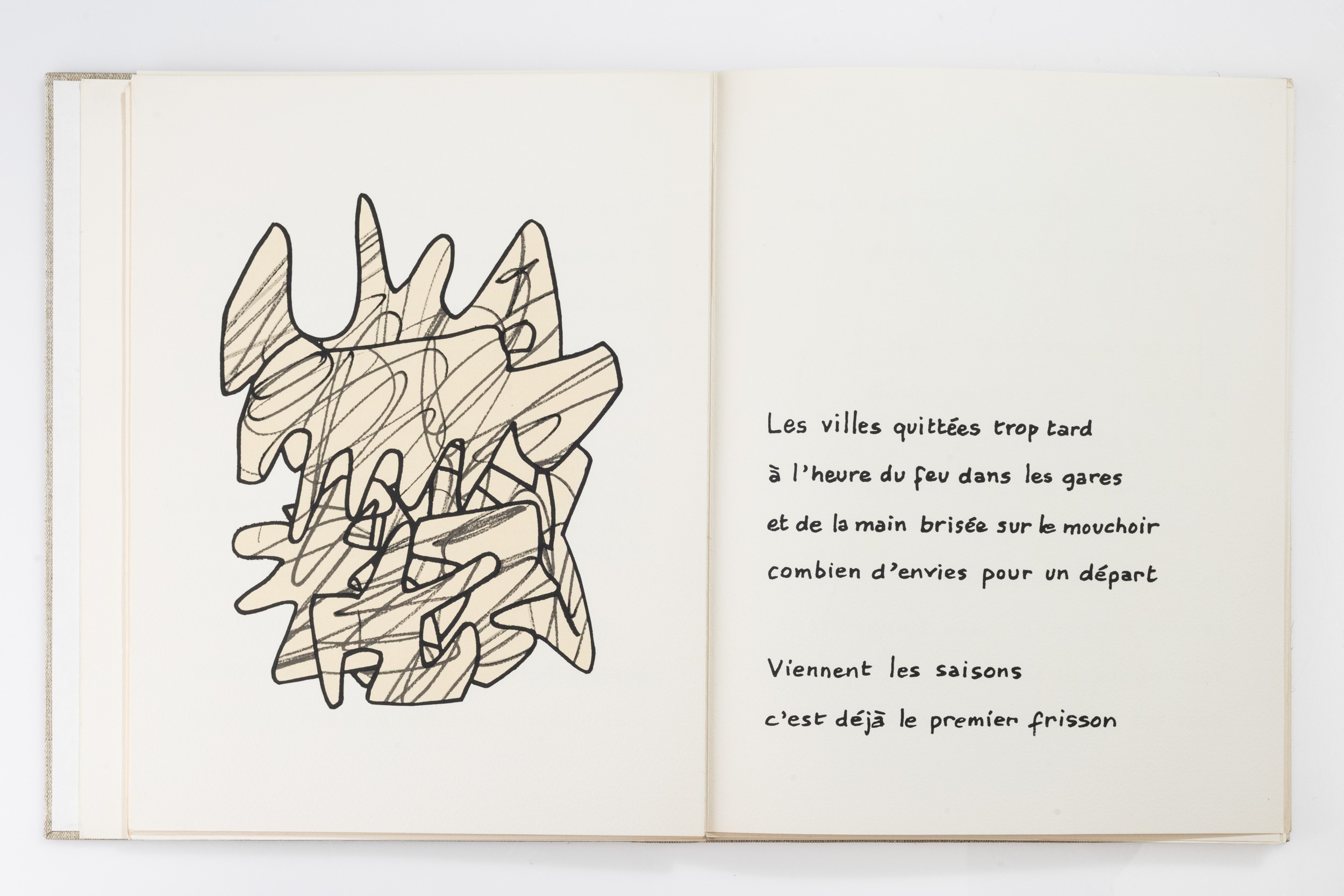 Jean Dubuffet - Jacques Berne - Jean Dubuffet; Jacques Berne, Le flux même (XII/XX) — edizione de...