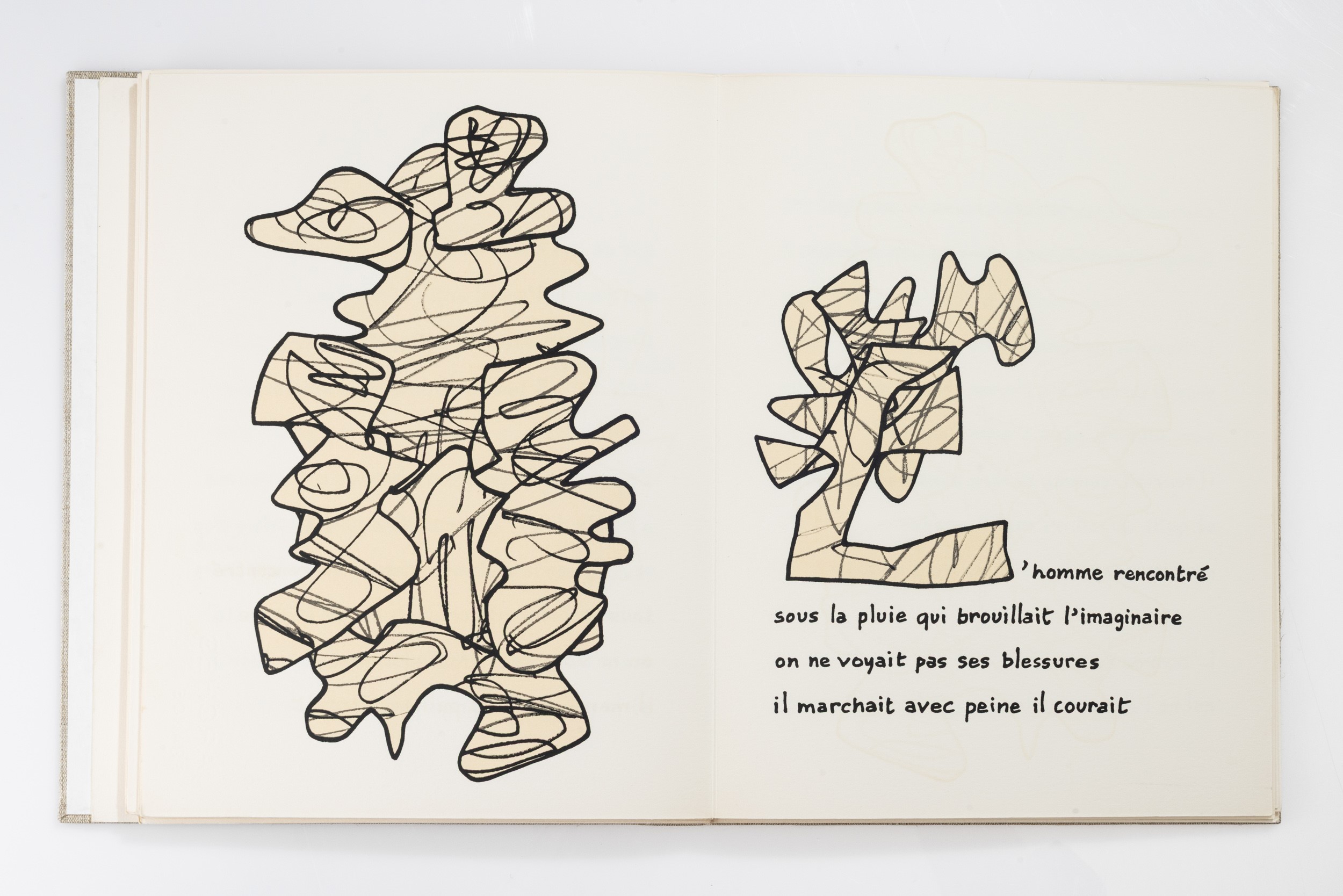 Jean Dubuffet - Jacques Berne - Jean Dubuffet; Jacques Berne, Le flux même (XII/XX) — edizione de...