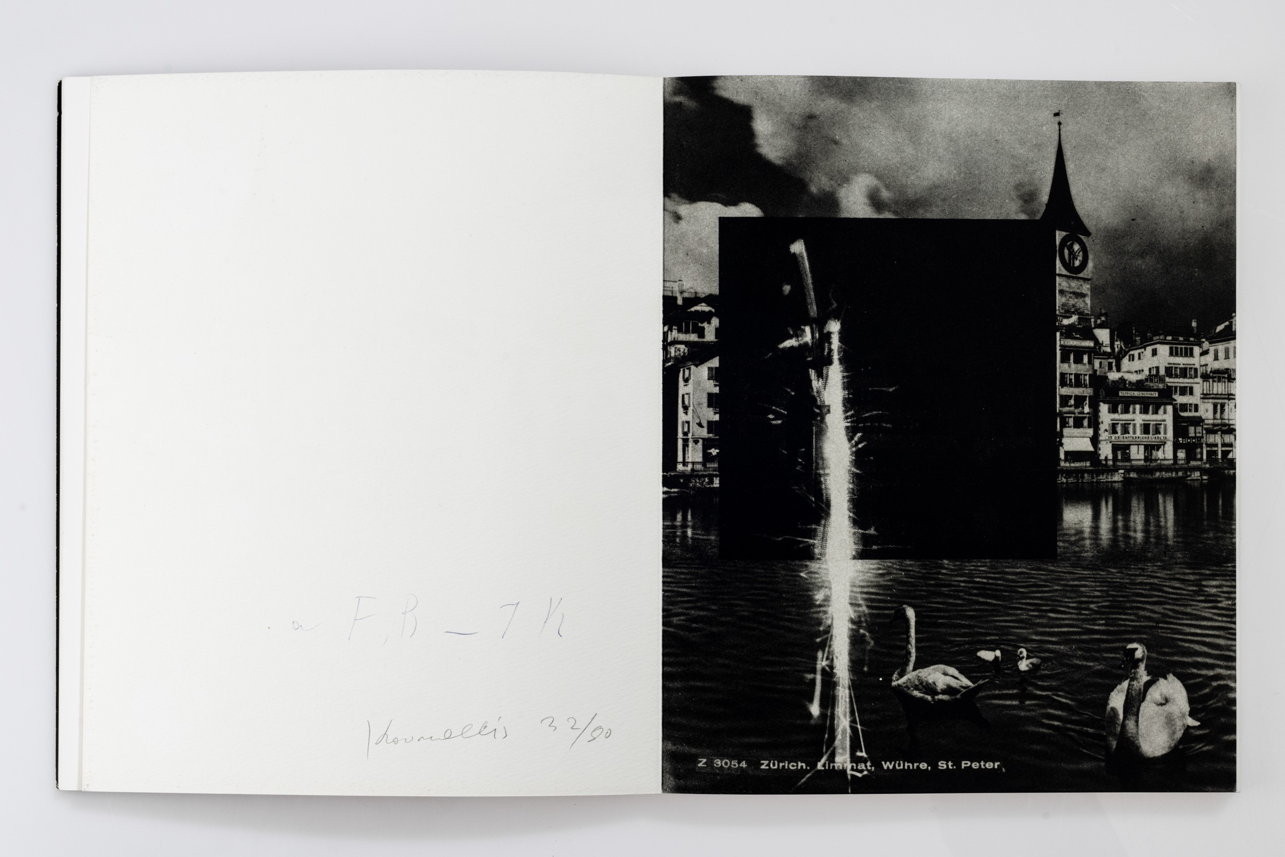 Jannis Kounellis - Parkett, rivista con acquatinta e fotoincisione (n. 6, 1985)