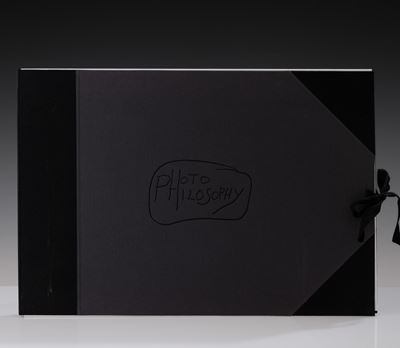 Mimmo Paladino e Paolo Mussat Sartor, Photophilosophy (libro d’artista con acqueforti e stampe fo...