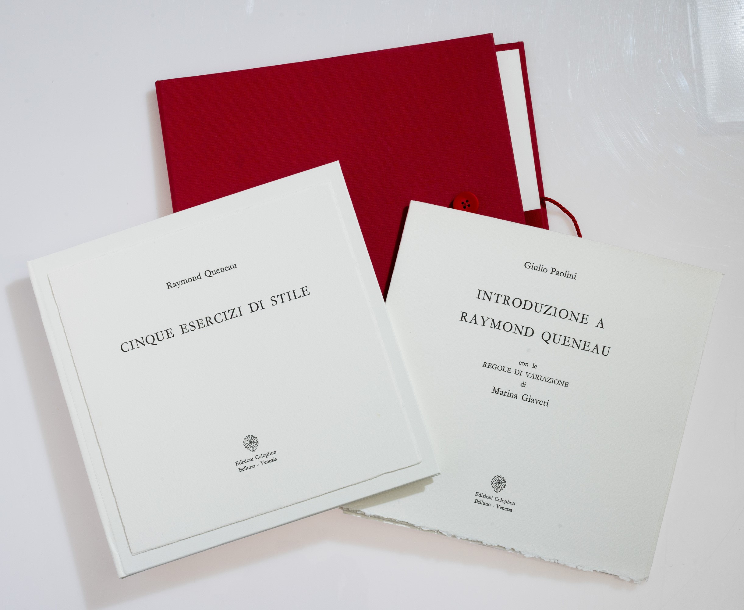 Giulio Paolini - Raymond Queneau - Giulio Paolini, Cinque esercizi di stile: Introduzione a Raymo...