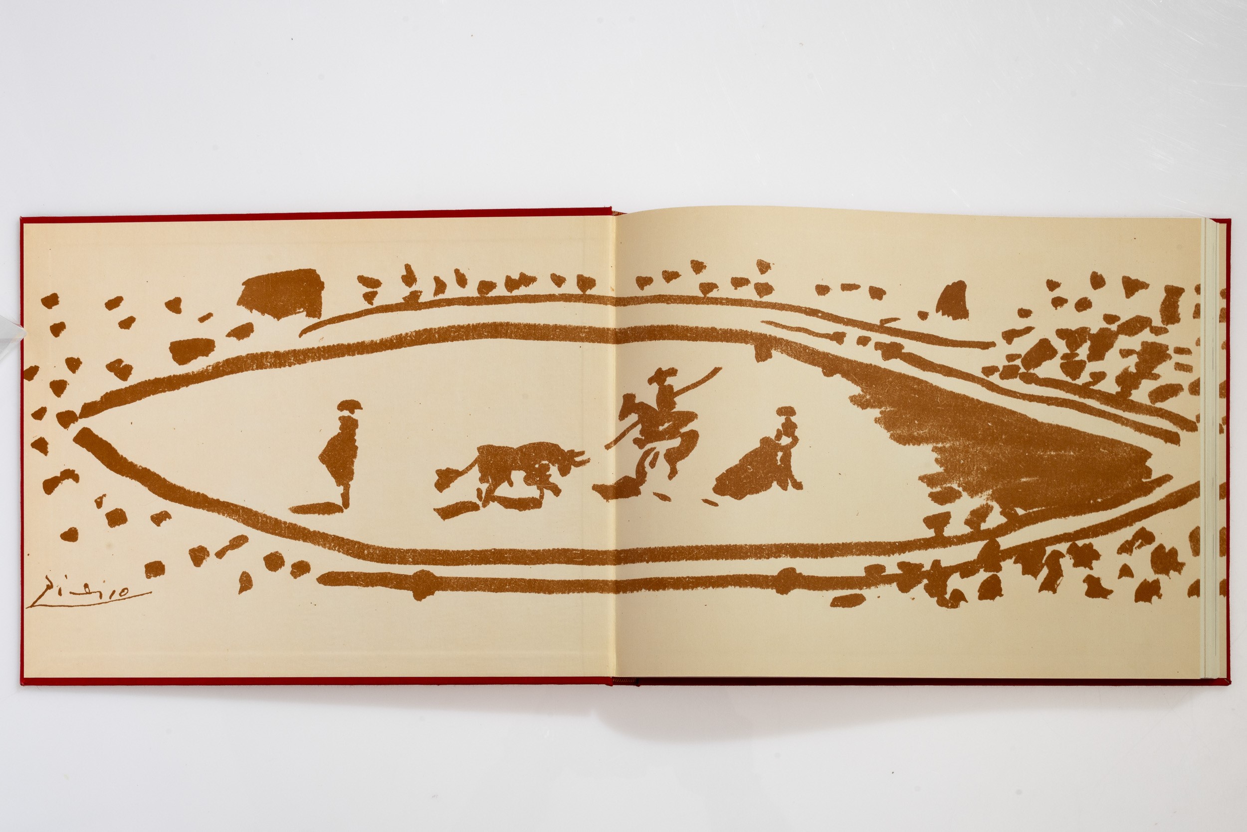Pablo Picasso - A los toros (libro d'artista con litografie)