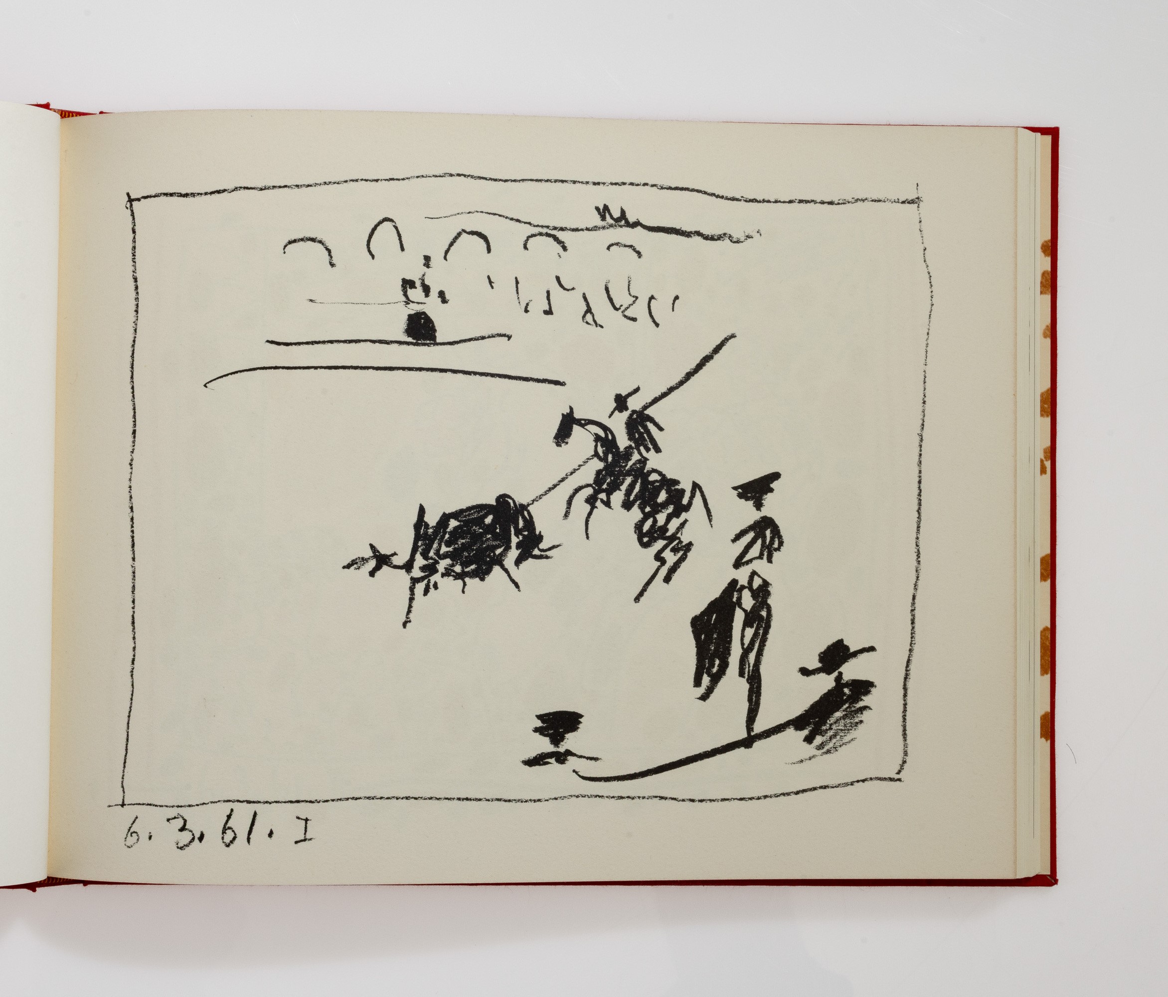Pablo Picasso - A los toros (libro d'artista con litografie)