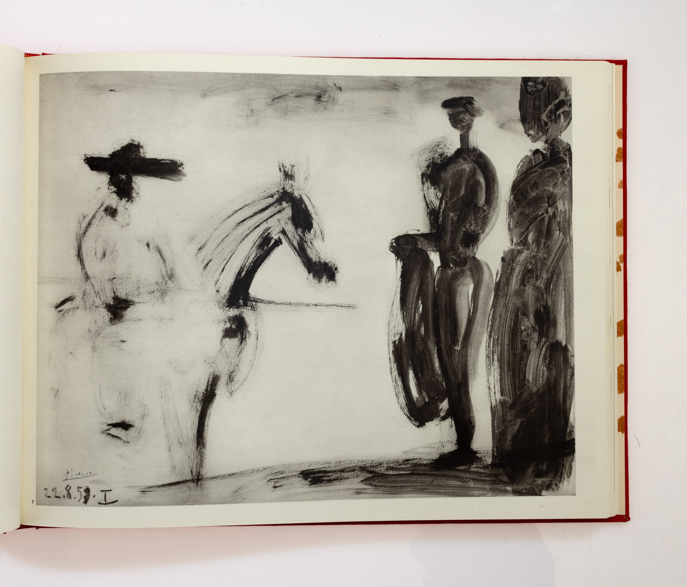 Pablo Picasso - A los toros (libro d'artista con litografie)
