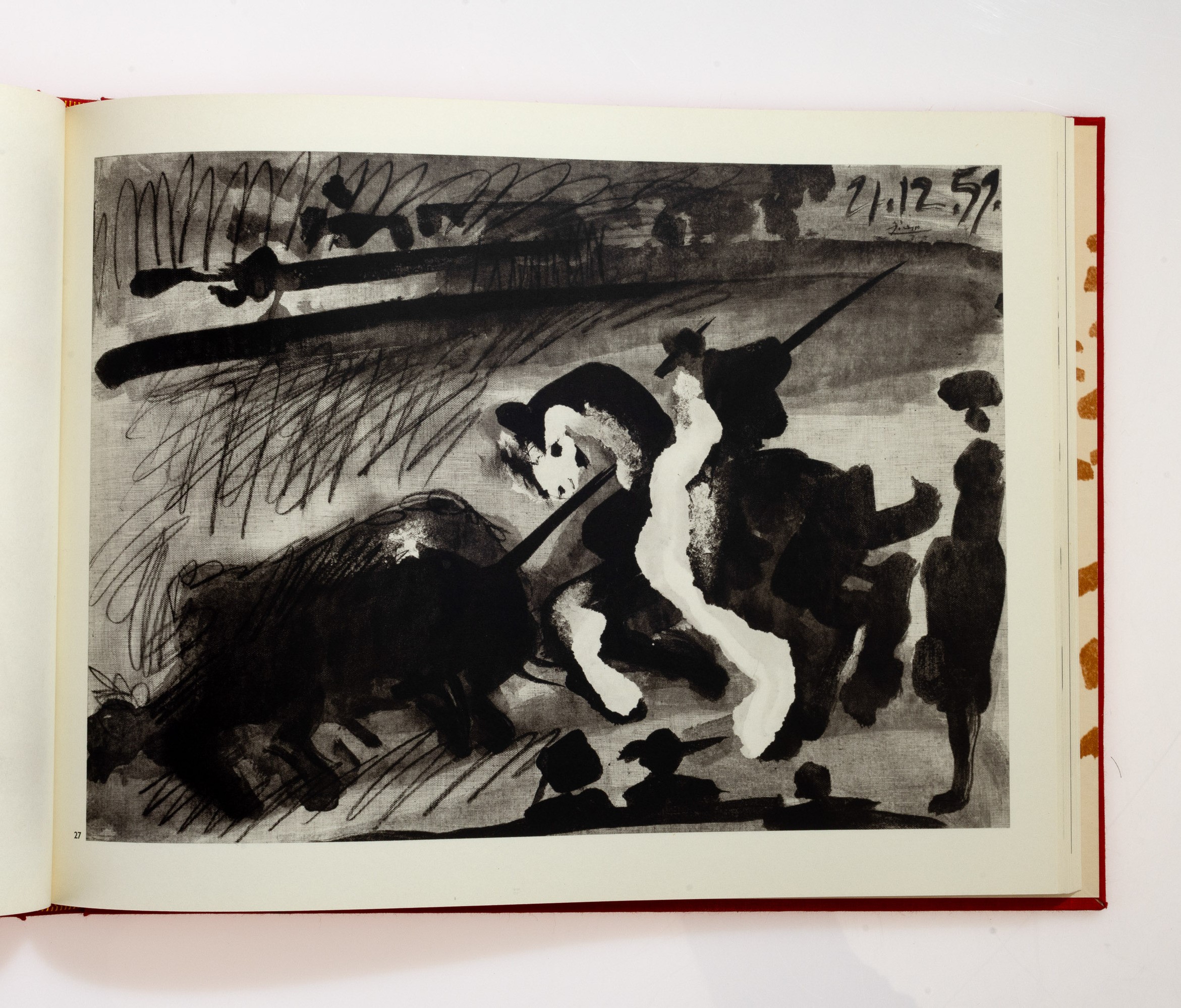 Pablo Picasso - A los toros (libro d'artista con litografie)