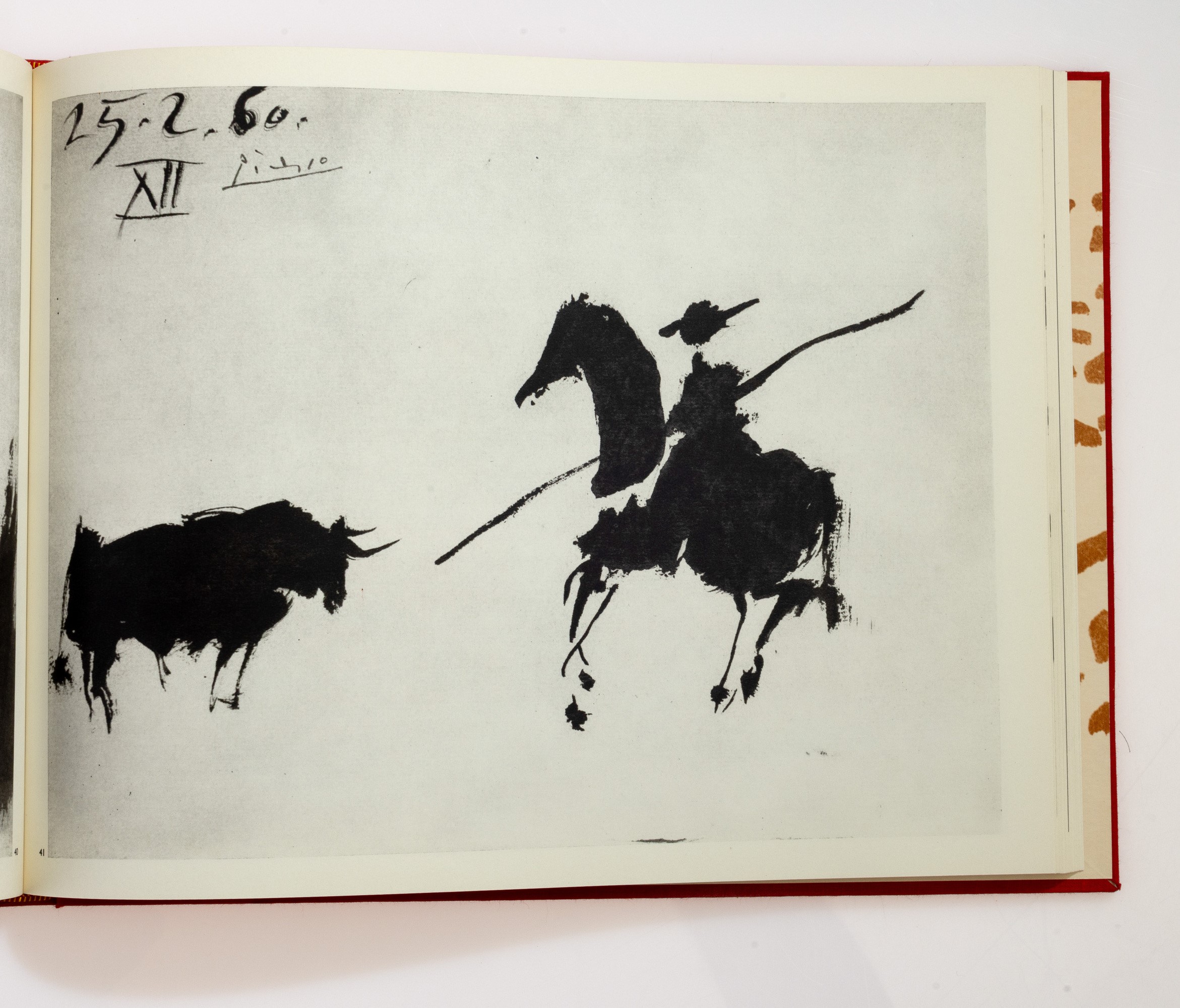 Pablo Picasso - A los toros (libro d'artista con litografie)