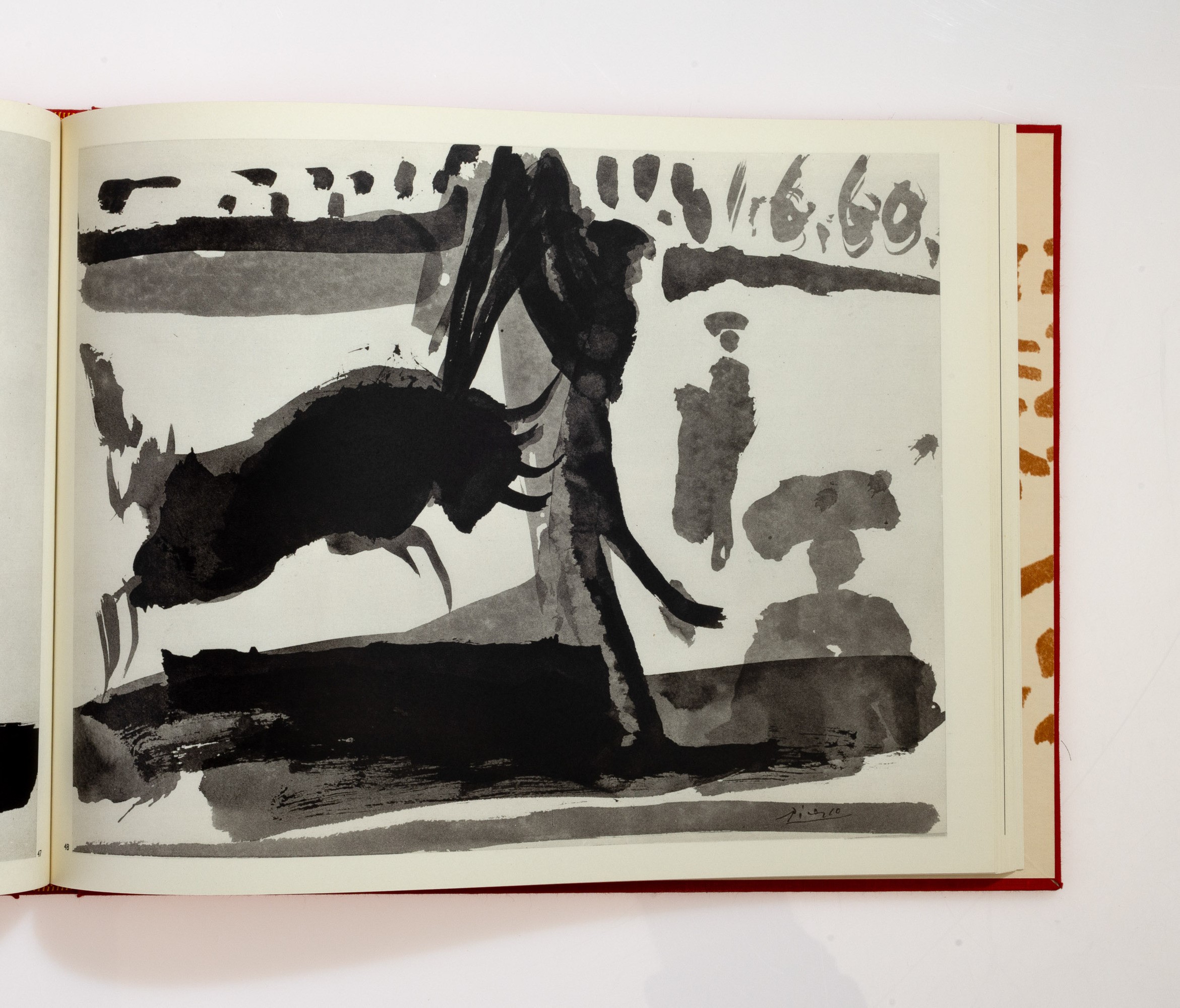 Pablo Picasso - A los toros (libro d'artista con litografie)