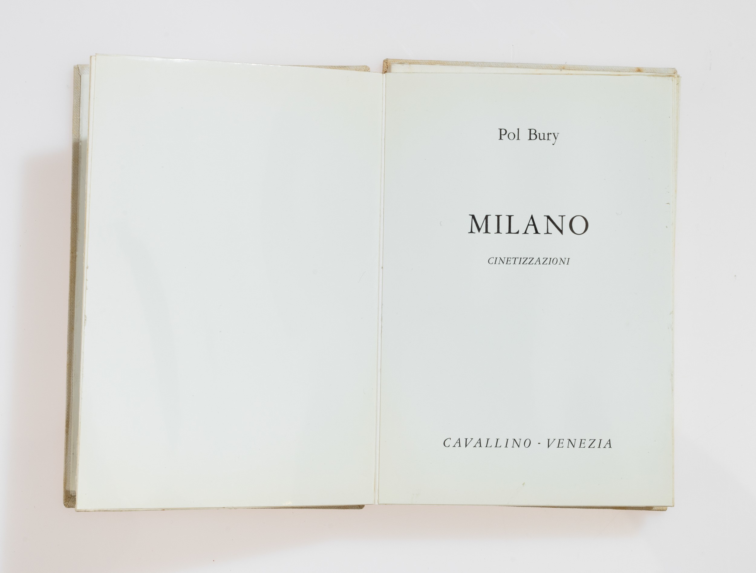 Pol Bury - Milano – Cinetizzazioni