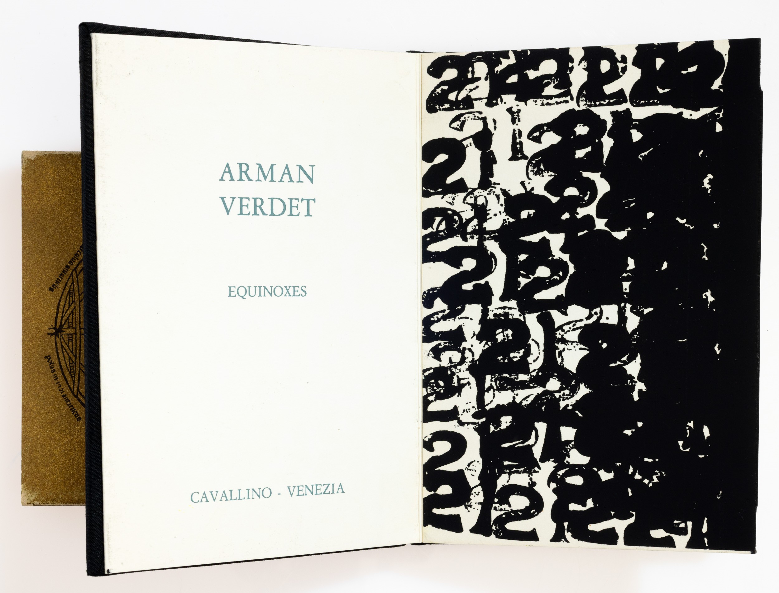 Arman - André Verdet - Equinoxes, leporello firmato e numerato (1966)