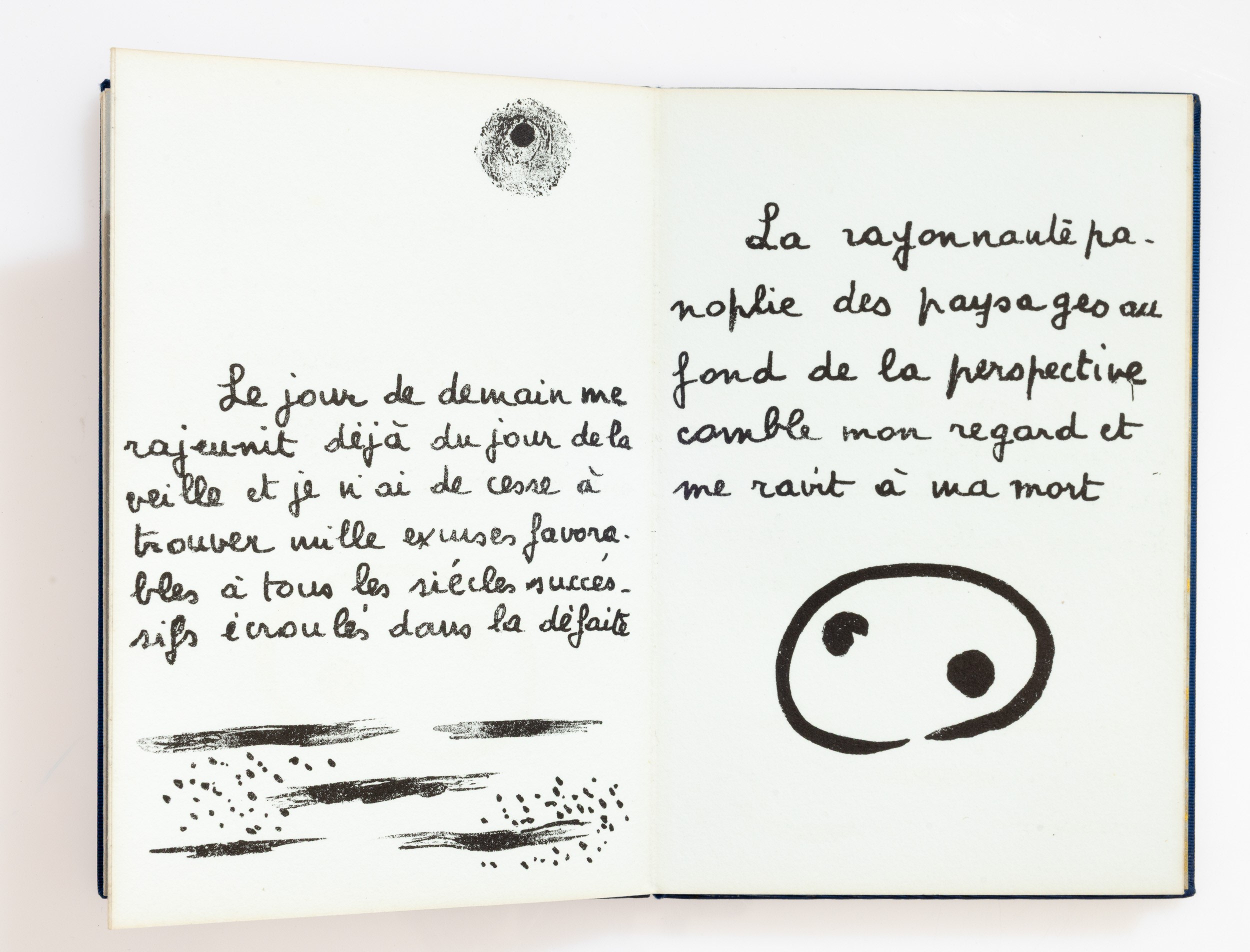 André Verdet - Formes et paroles, leporello firmato e numerato