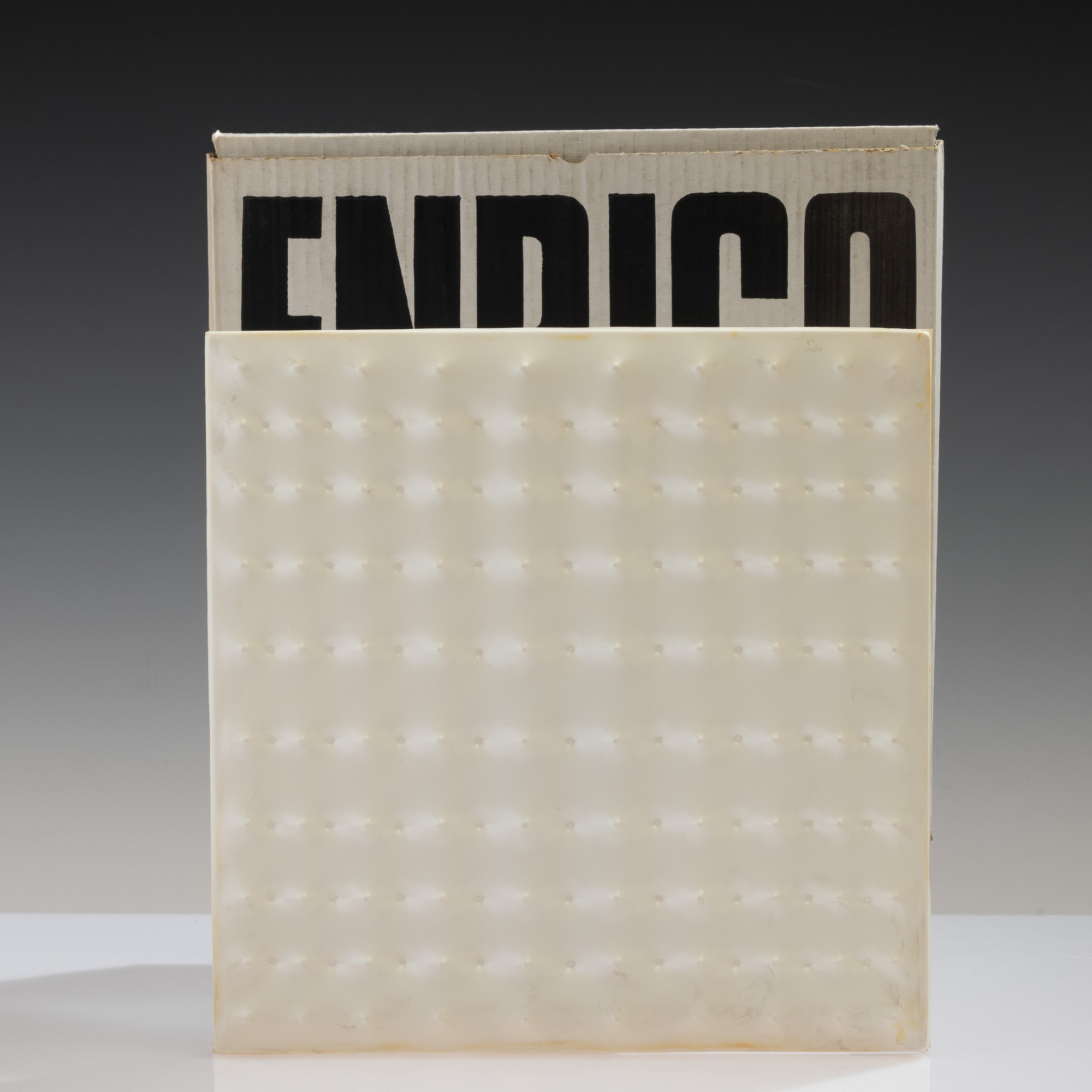 Enrico Castellani - Enrico, Multiplo in PVC di Estroflessione