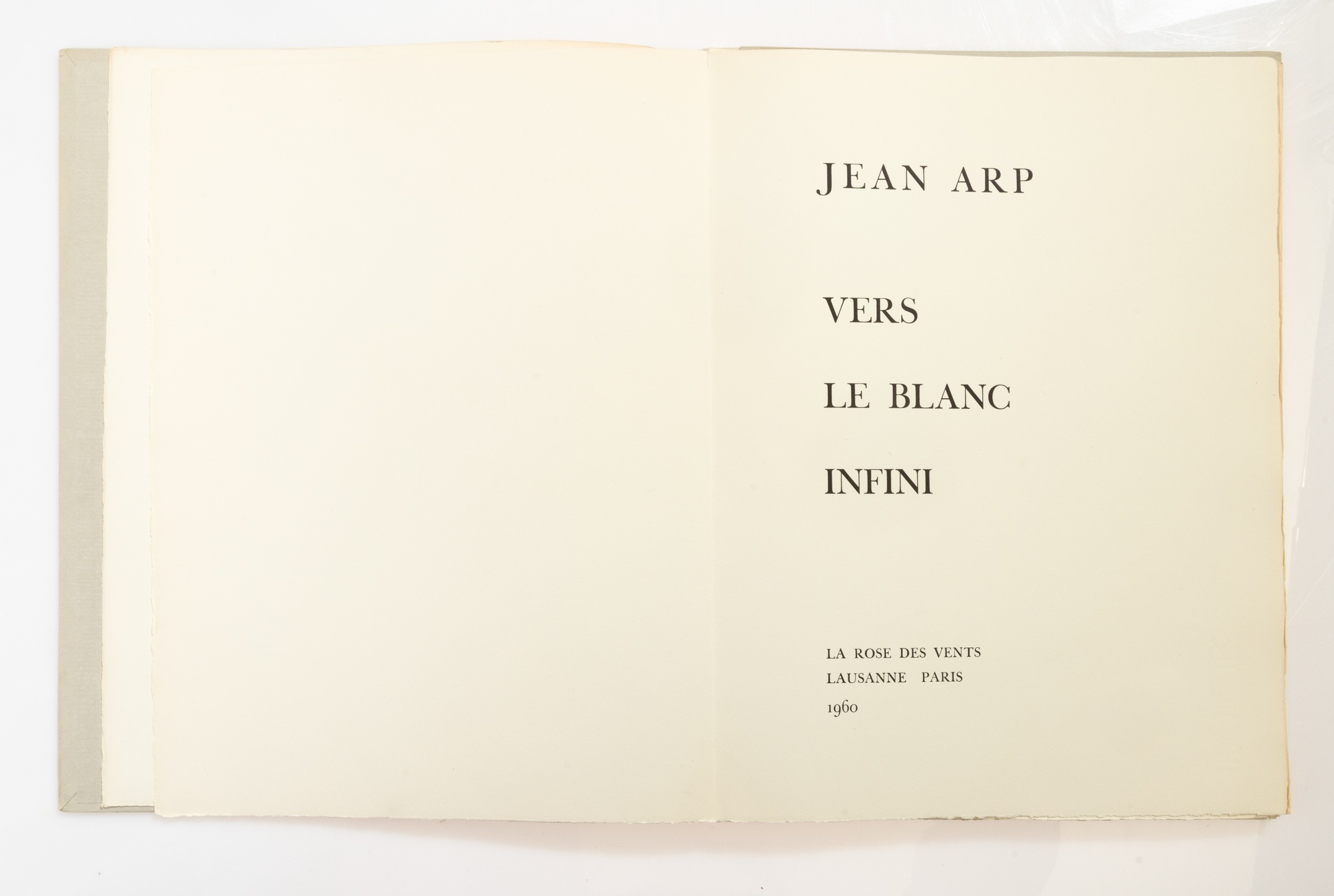 Hans Arp - Vers le blanc infini