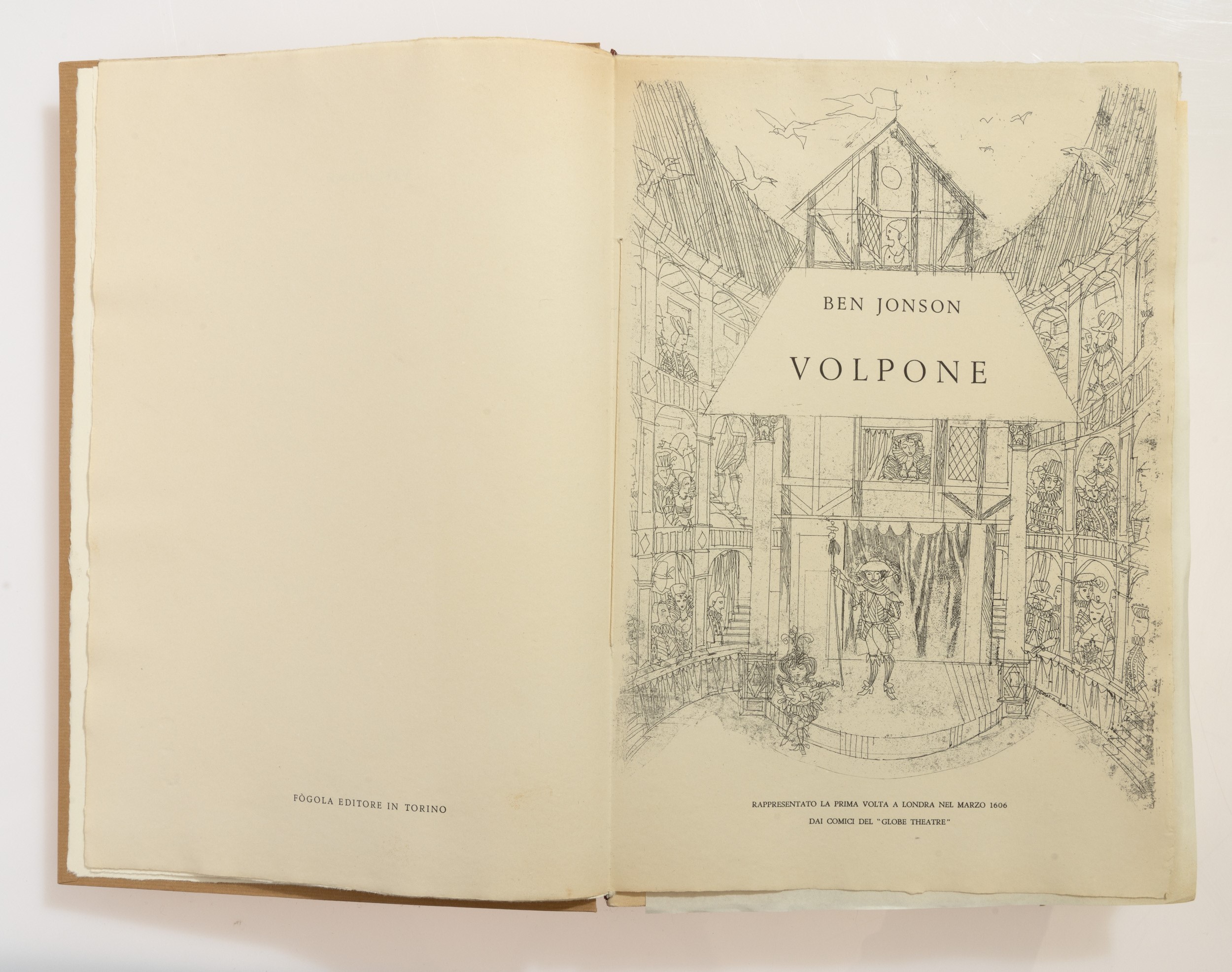 Marco Calandri - Ben Jonson - Marco Calandri, Volpone (suite di acqueforti)