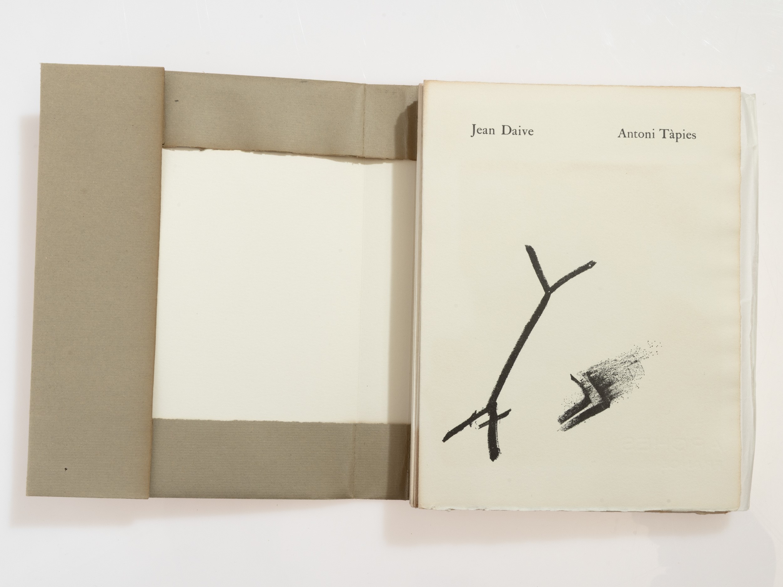 Antoni Tapies - Jean Daive - Antoni Tàpies, Jean Daive, Argile