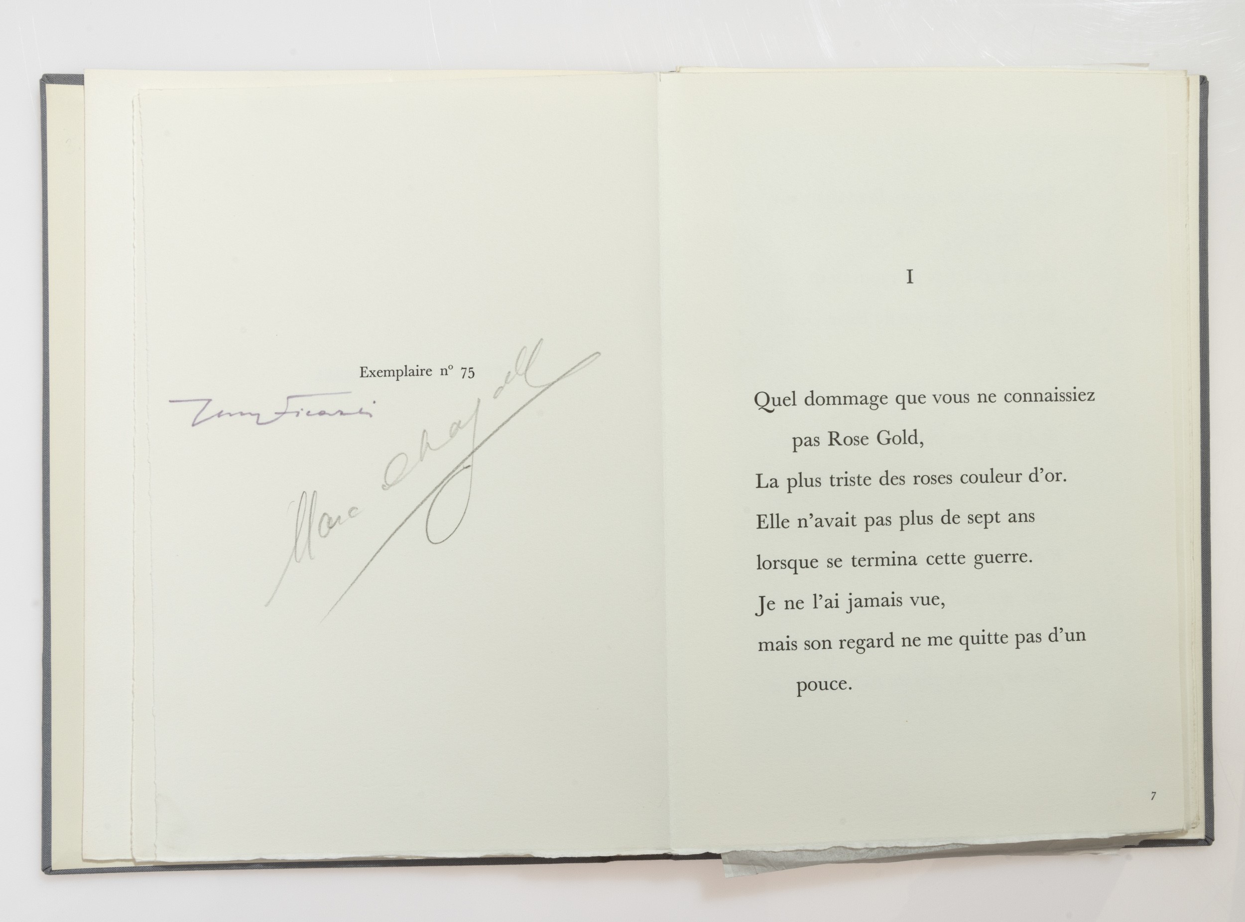 Marc Chagall - Jerzy Ficowski - Chagall, Marc; Ficowski, Jerzy, Lettre à Marc Chagall, libro d'ar...