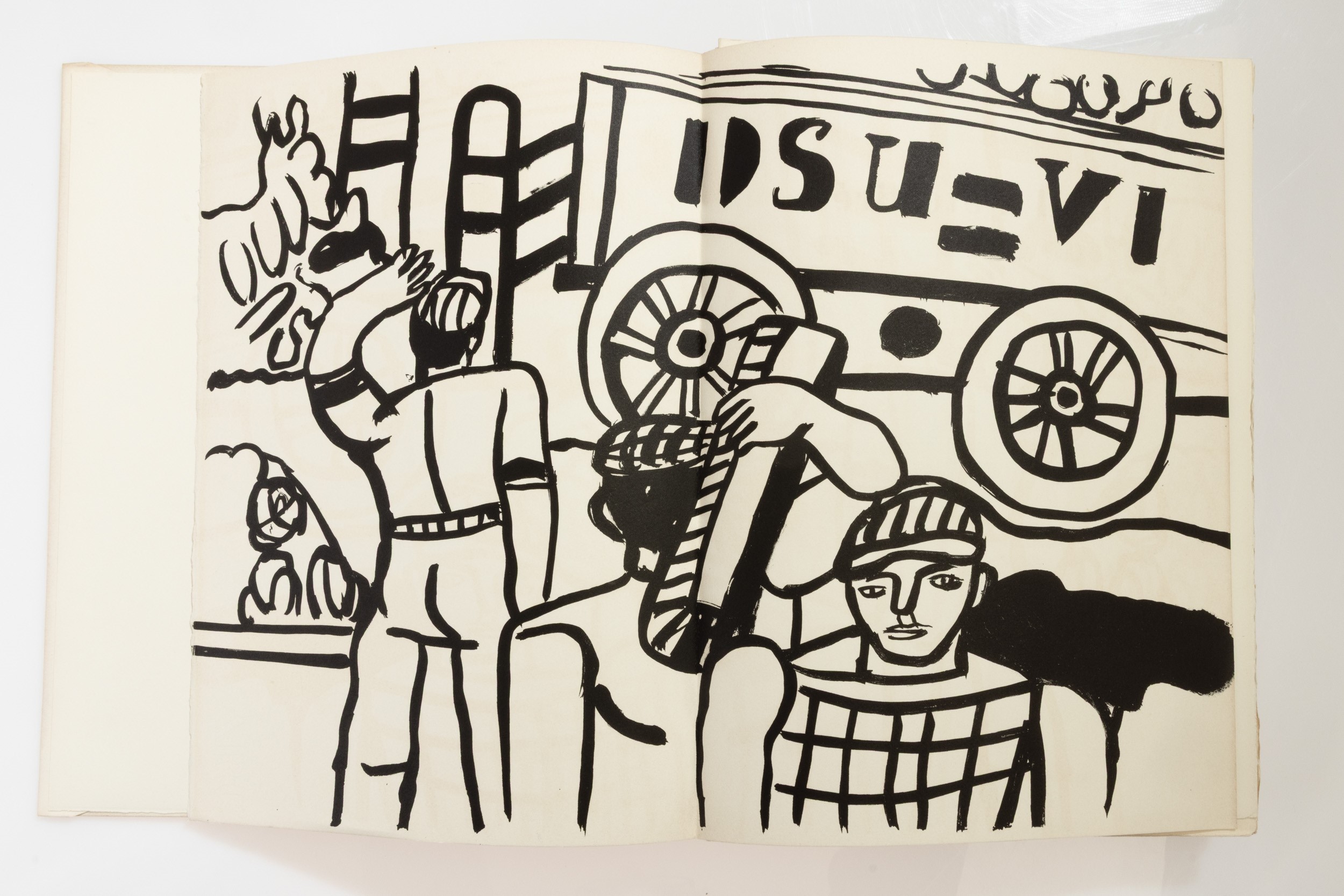 Fernand Léger - Mes Voyages. Libro d’artista con litografie
